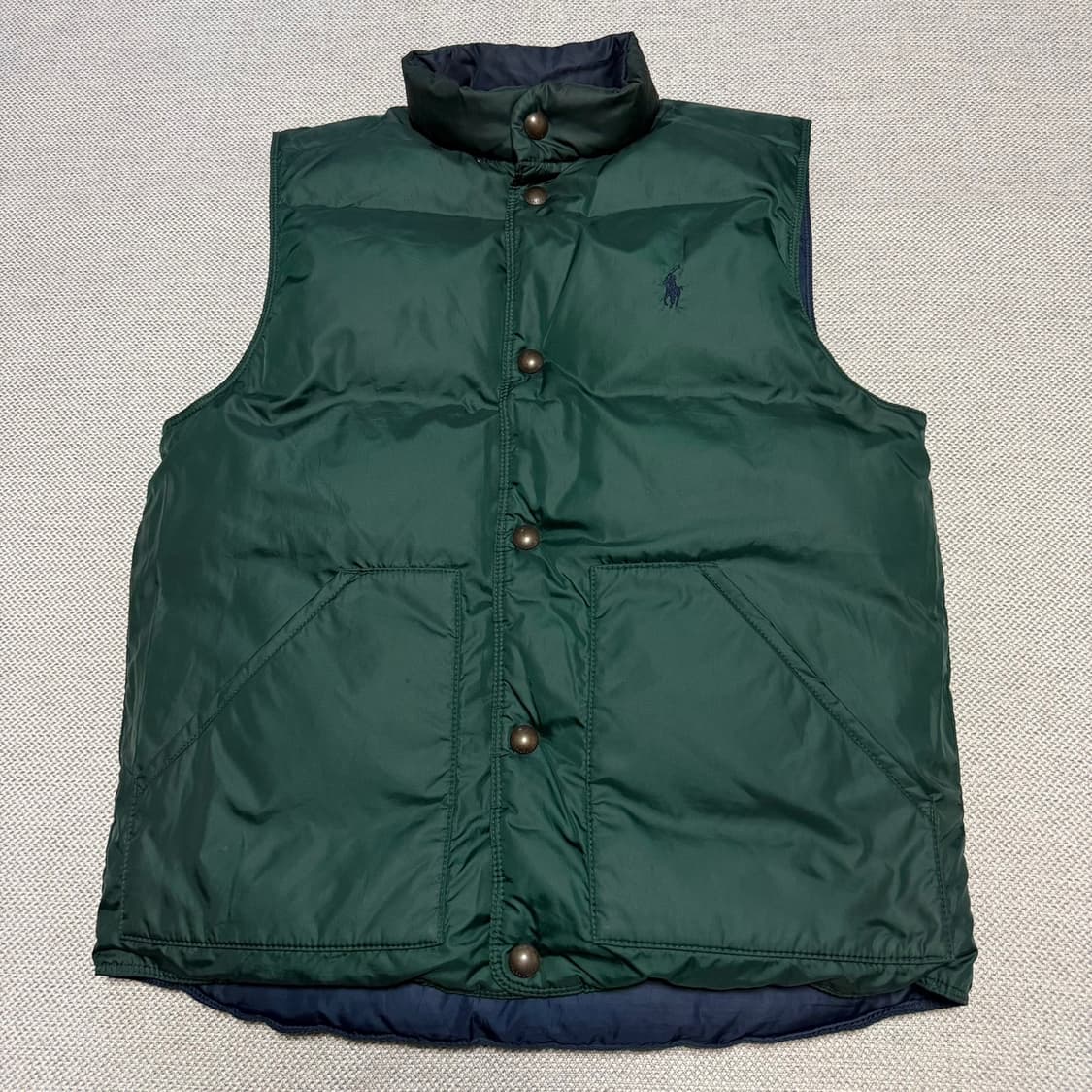 폴로 랄프로렌 리버시블 다운 패딩 조끼 상품이미지2