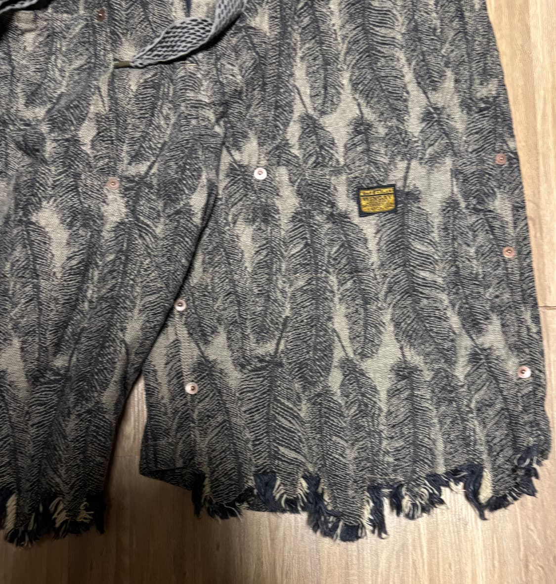 새상품 )) 캐피탈 12온즈 맥파이 데님 이지 쇼츠 4사이즈 상품이미지4