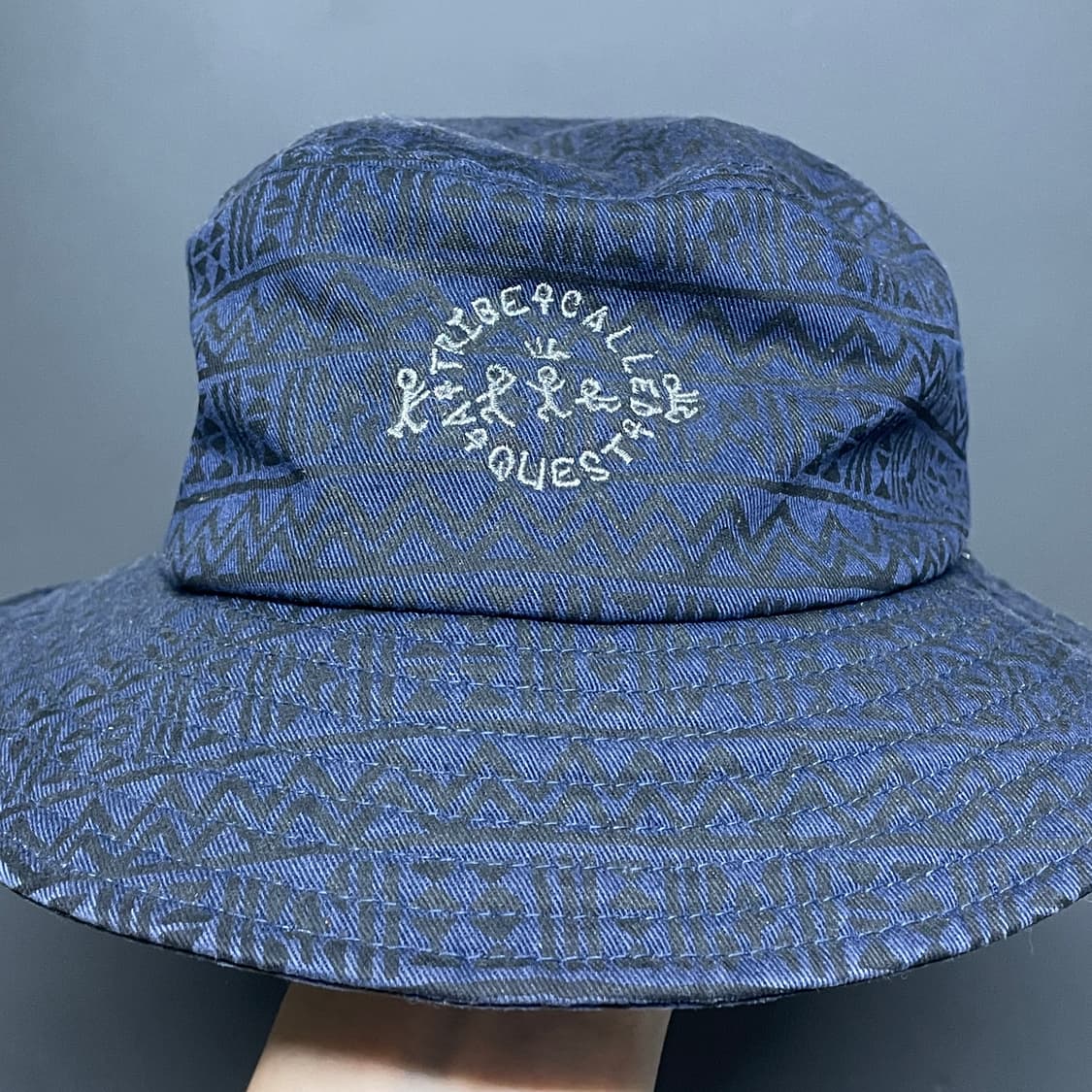 stussy x a tribe called quest 버킷햇 네이비 상품이미지2