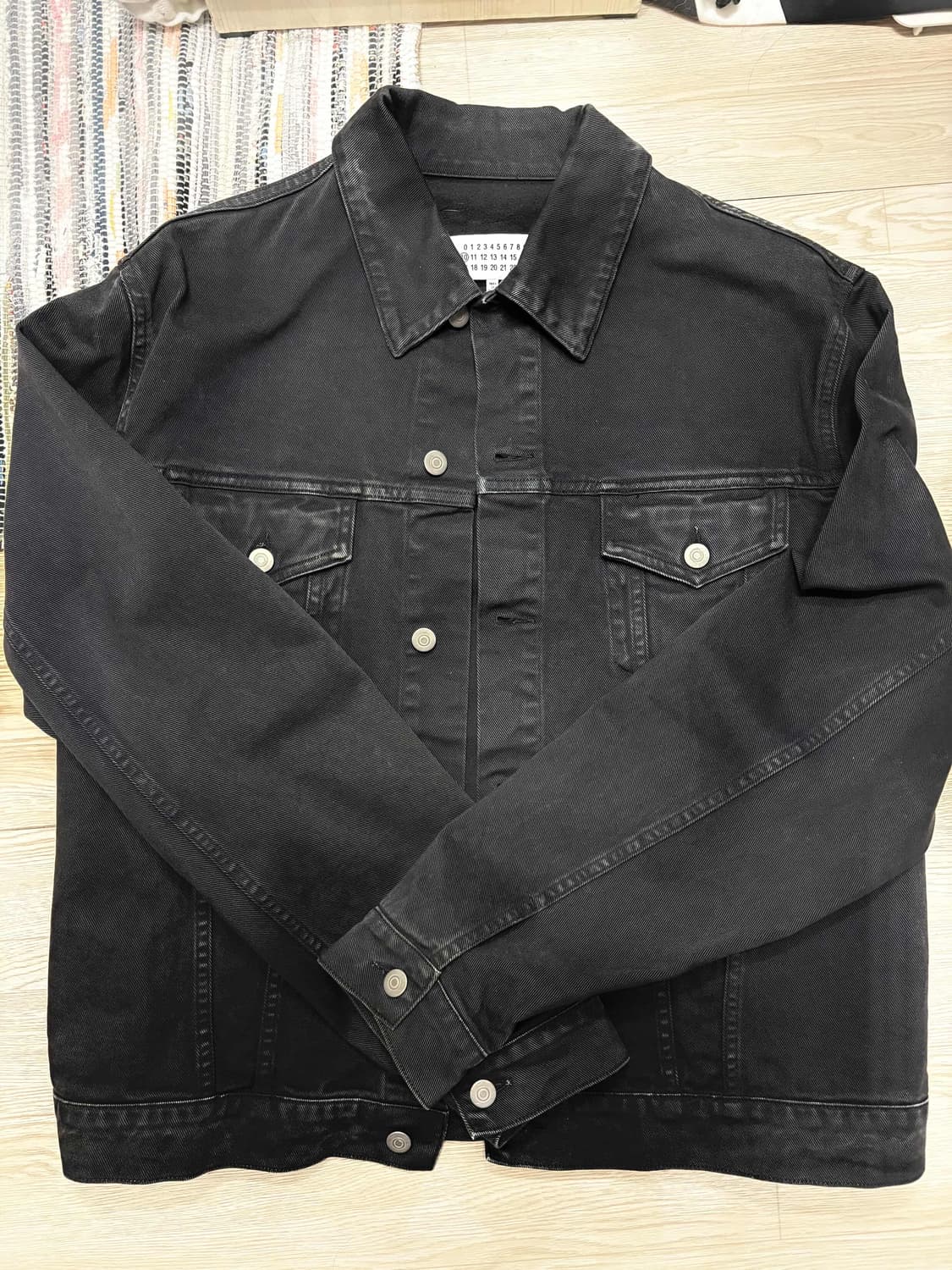 마르지엘라 20fw 백스티치 트러커 자켓 48 상품이미지1