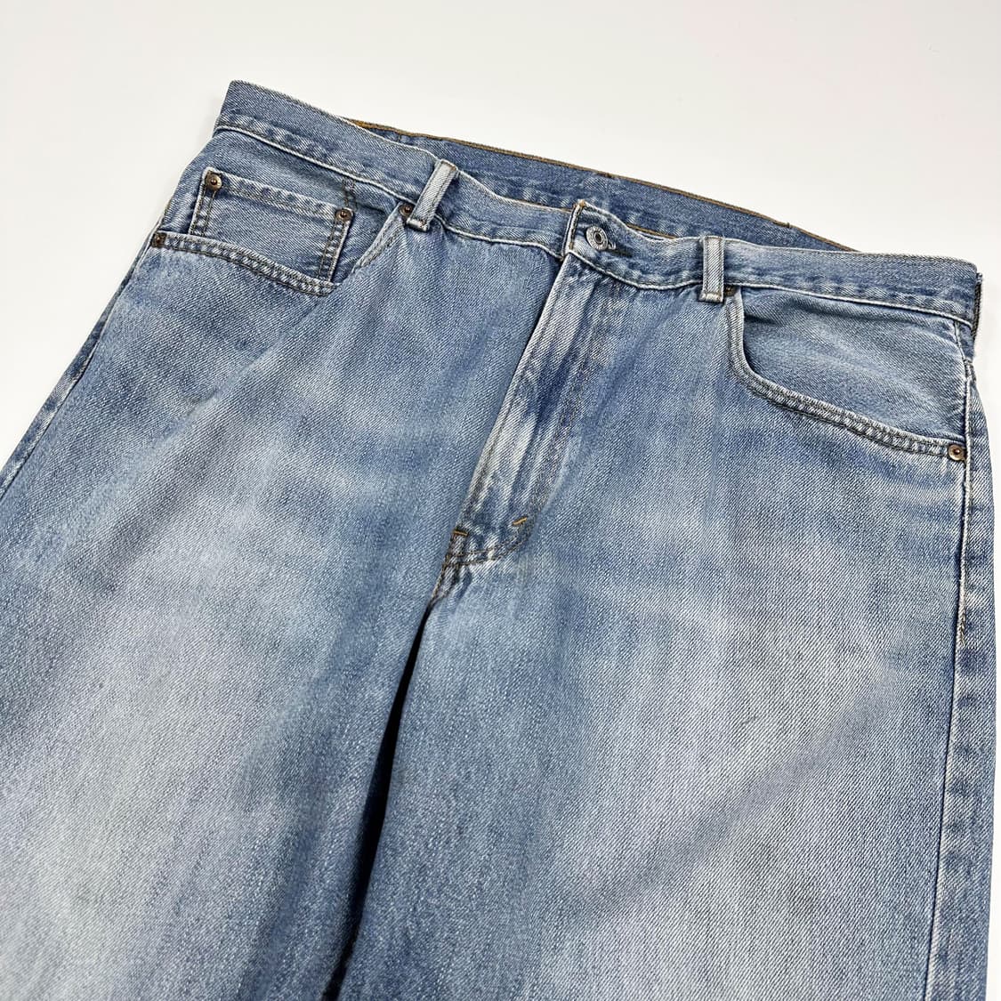 38 리바이스 550 릴렉스드핏  빅사이즈 워싱 데님팬츠 상품이미지3