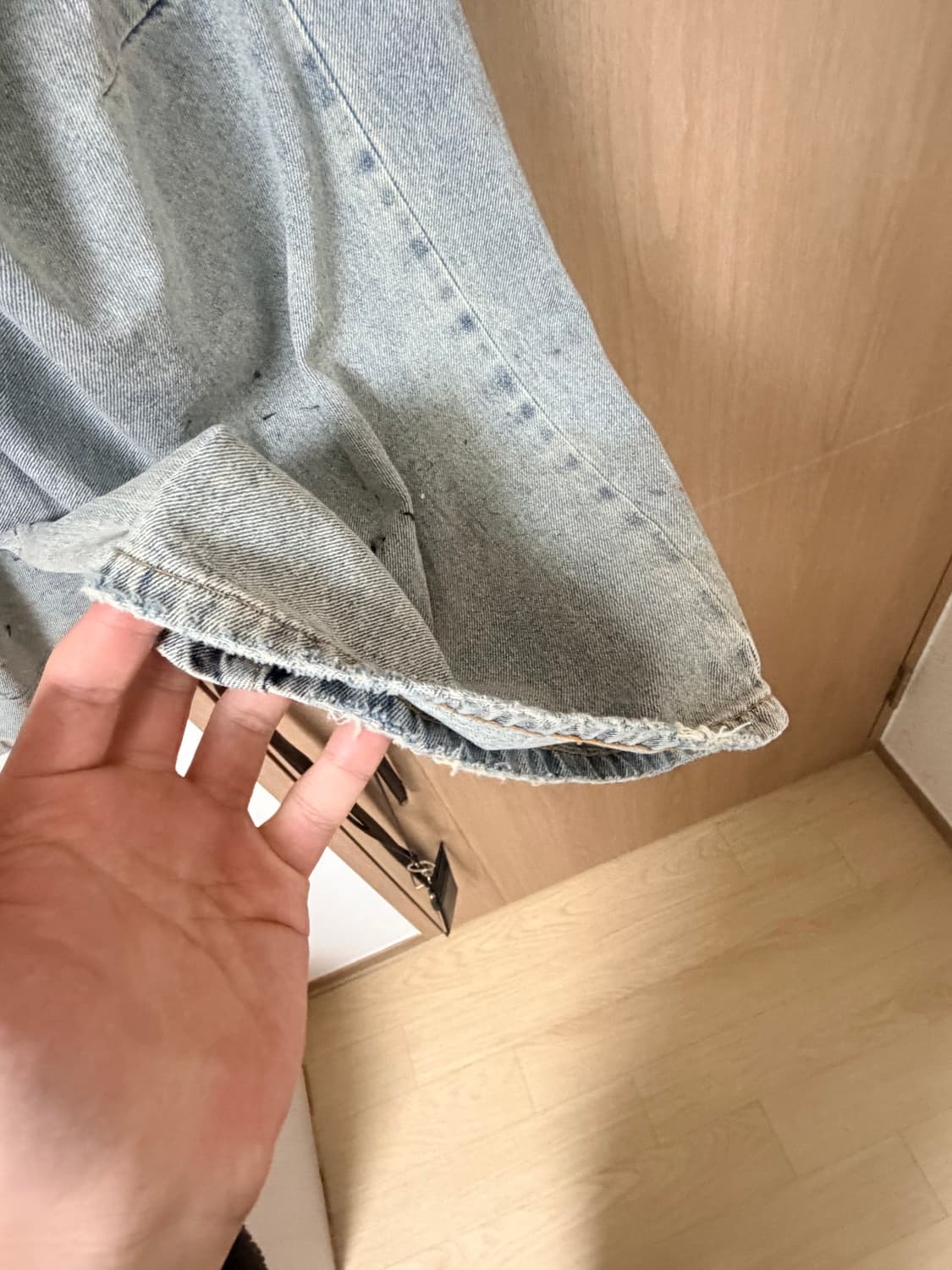 마더스파더 24fw 다트데님팬츠 4 상품이미지3