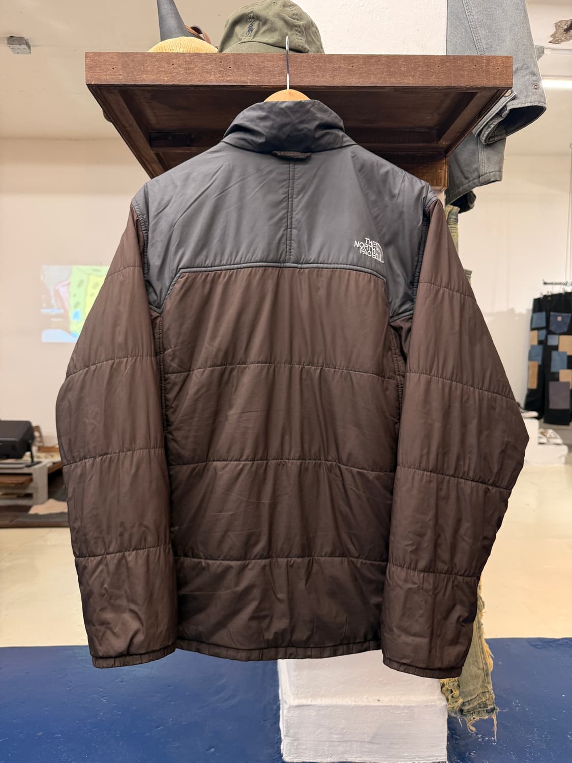 TnF 노스페이스 브라운 점퍼 상품이미지4