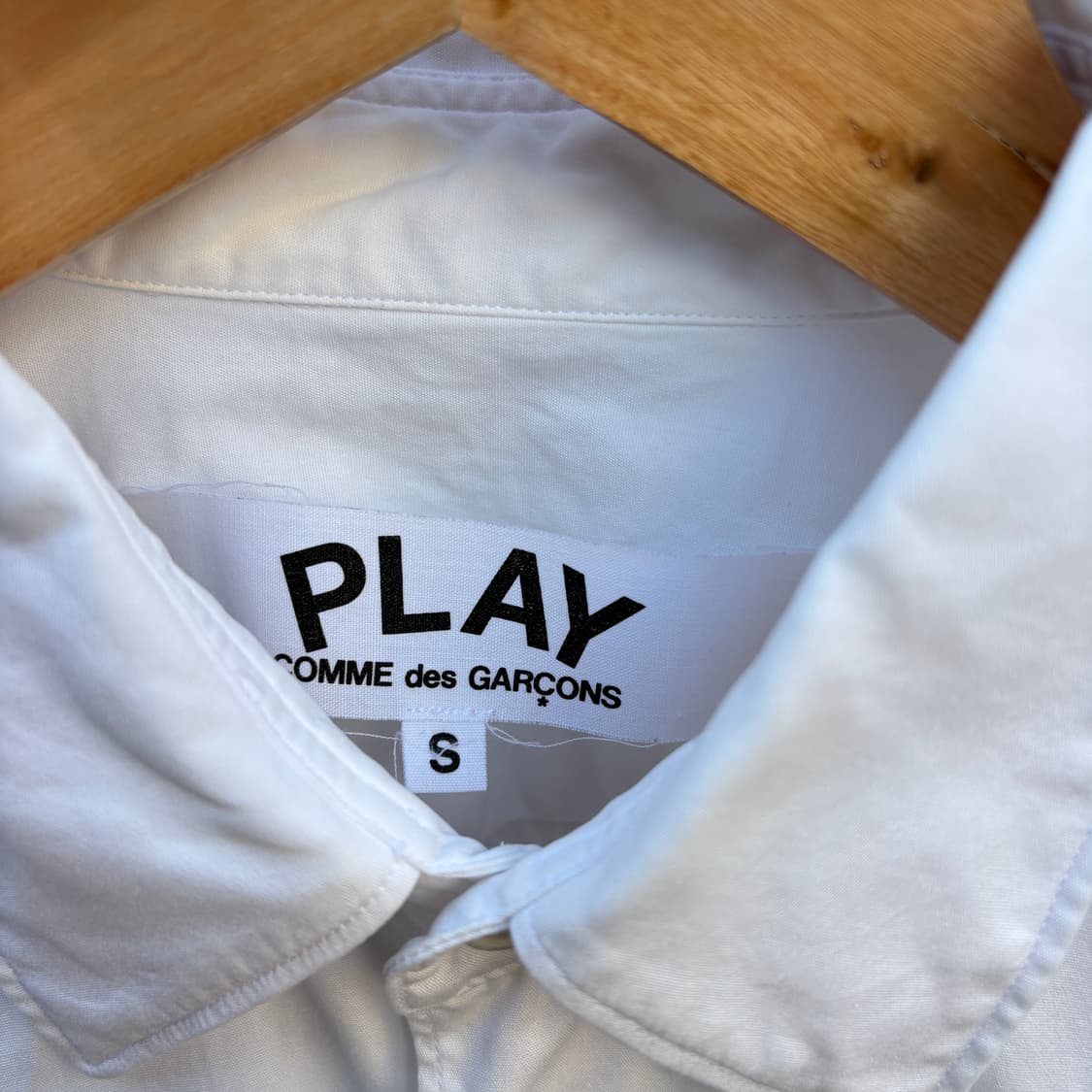 Comme des Garcons 꼼데가르송 흰색 셔츠 상품이미지3