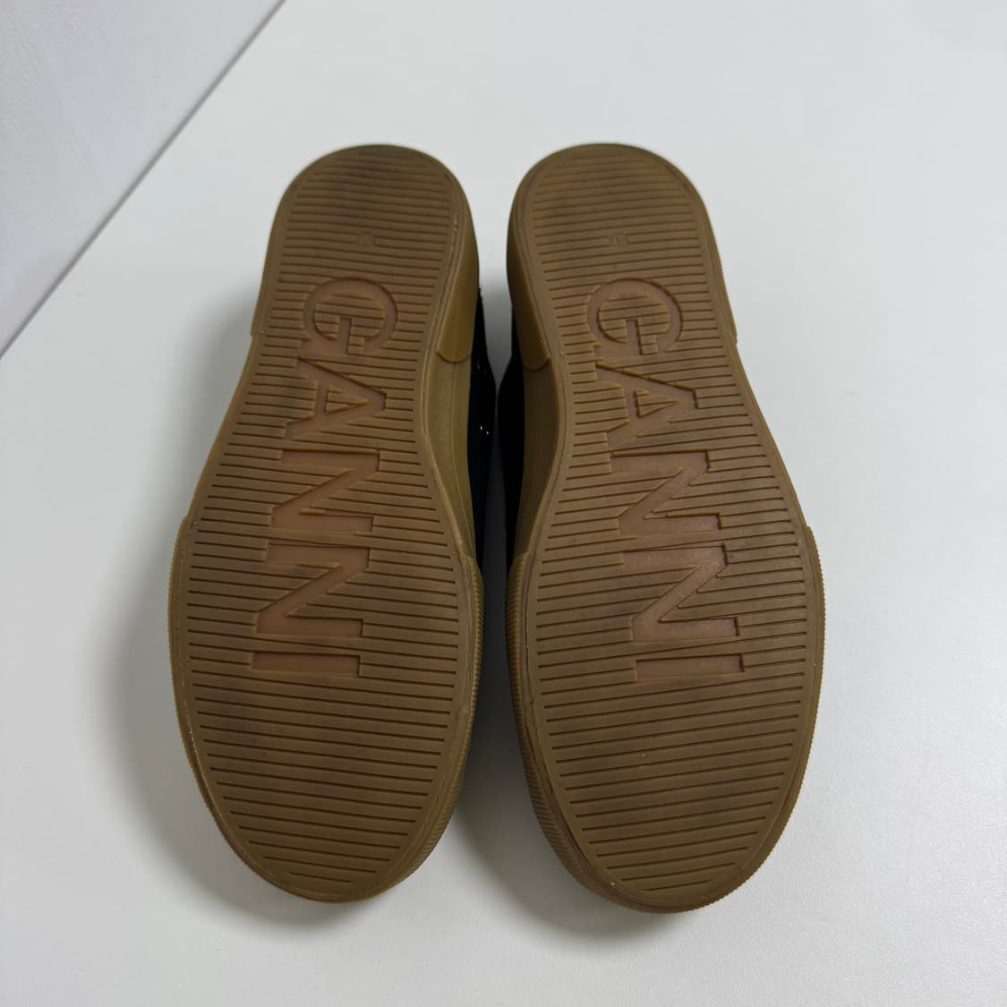 GANNI 로고 자수 레이스업 스니커즈 상품이미지4