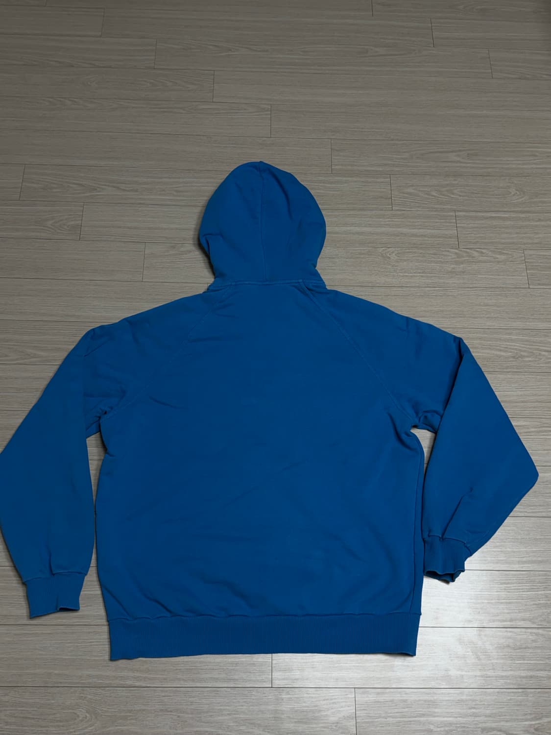 써네이 후디 스웻 후드티 블루 L 상품이미지5