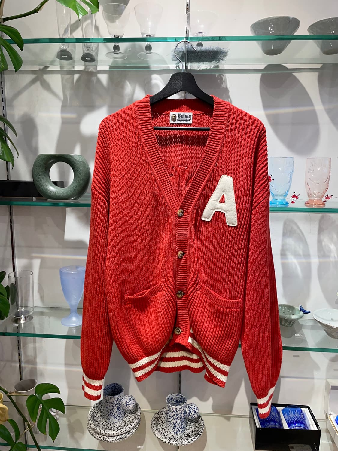 베이프 college cardigan 상품이미지1