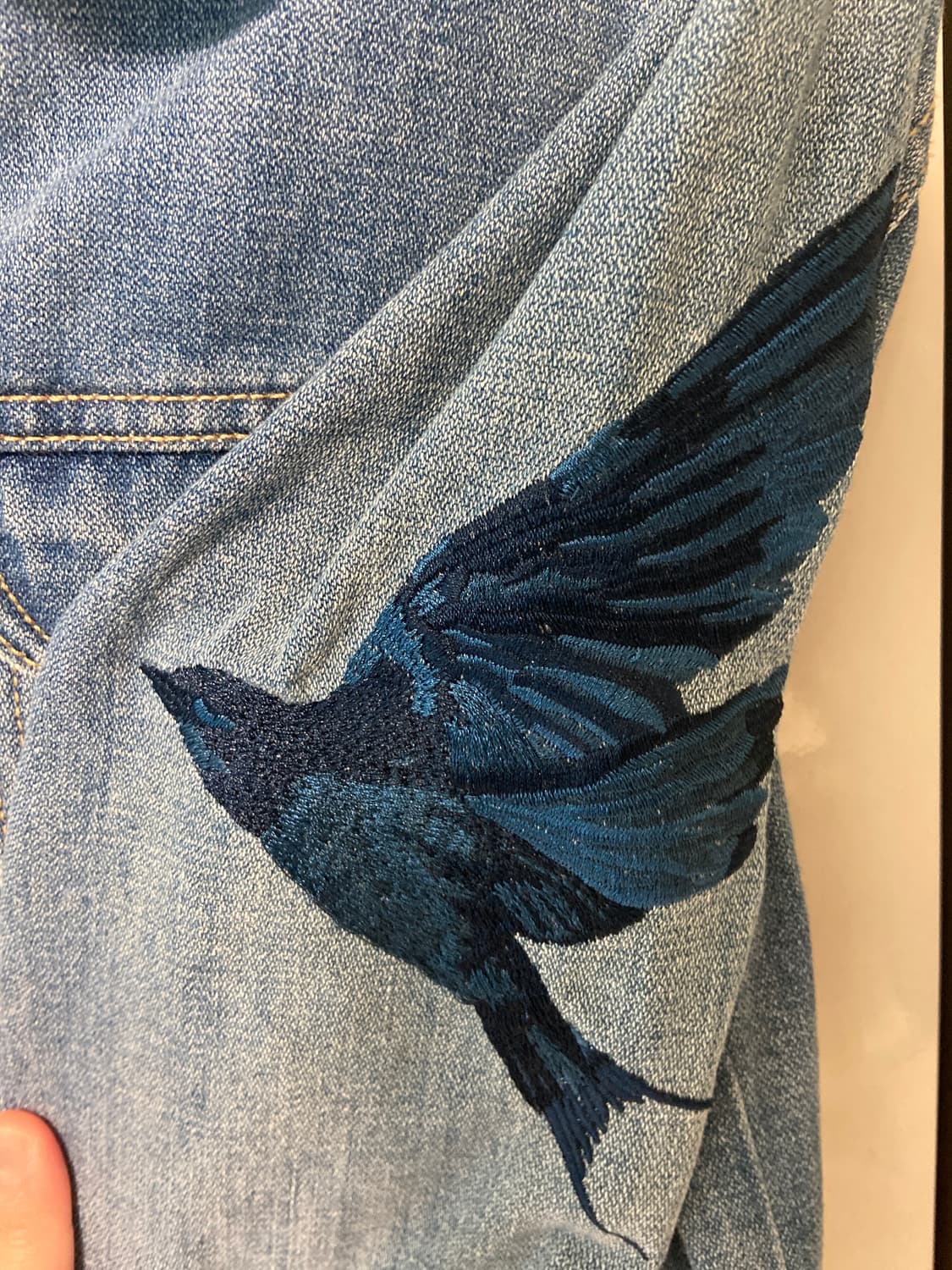 All Saints 올세인츠 블루버드 데님 자켓 상품이미지3