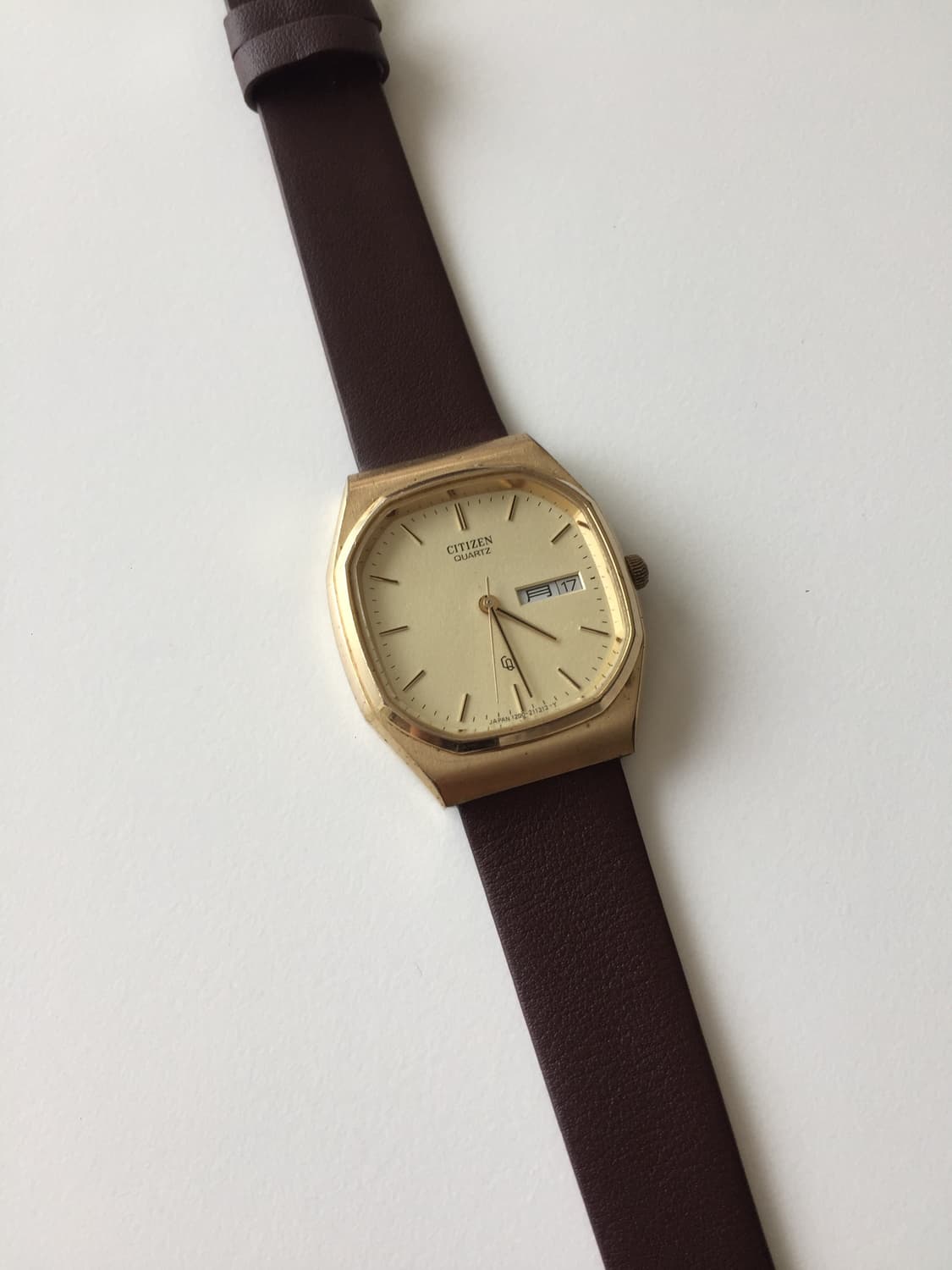 80s citizen octagon gold day-date(ver.2) 상품이미지10