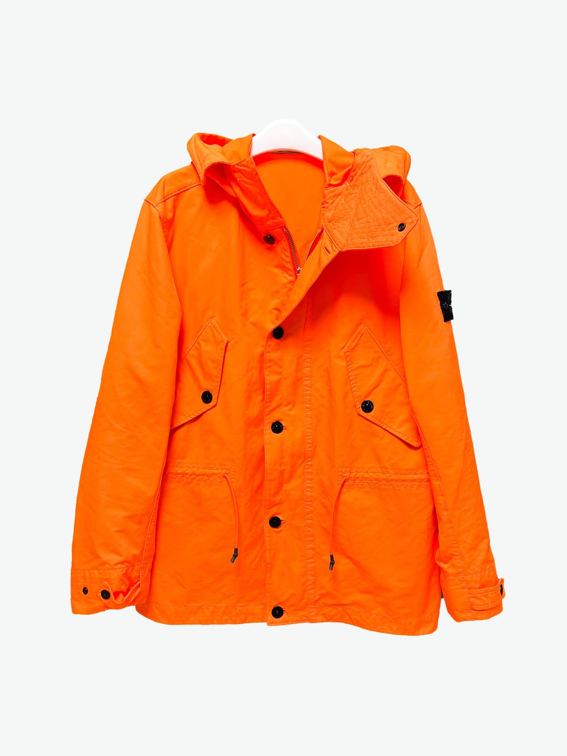 [M] 스톤아일랜드 가먼트다잉 후드 자켓 상품이미지1