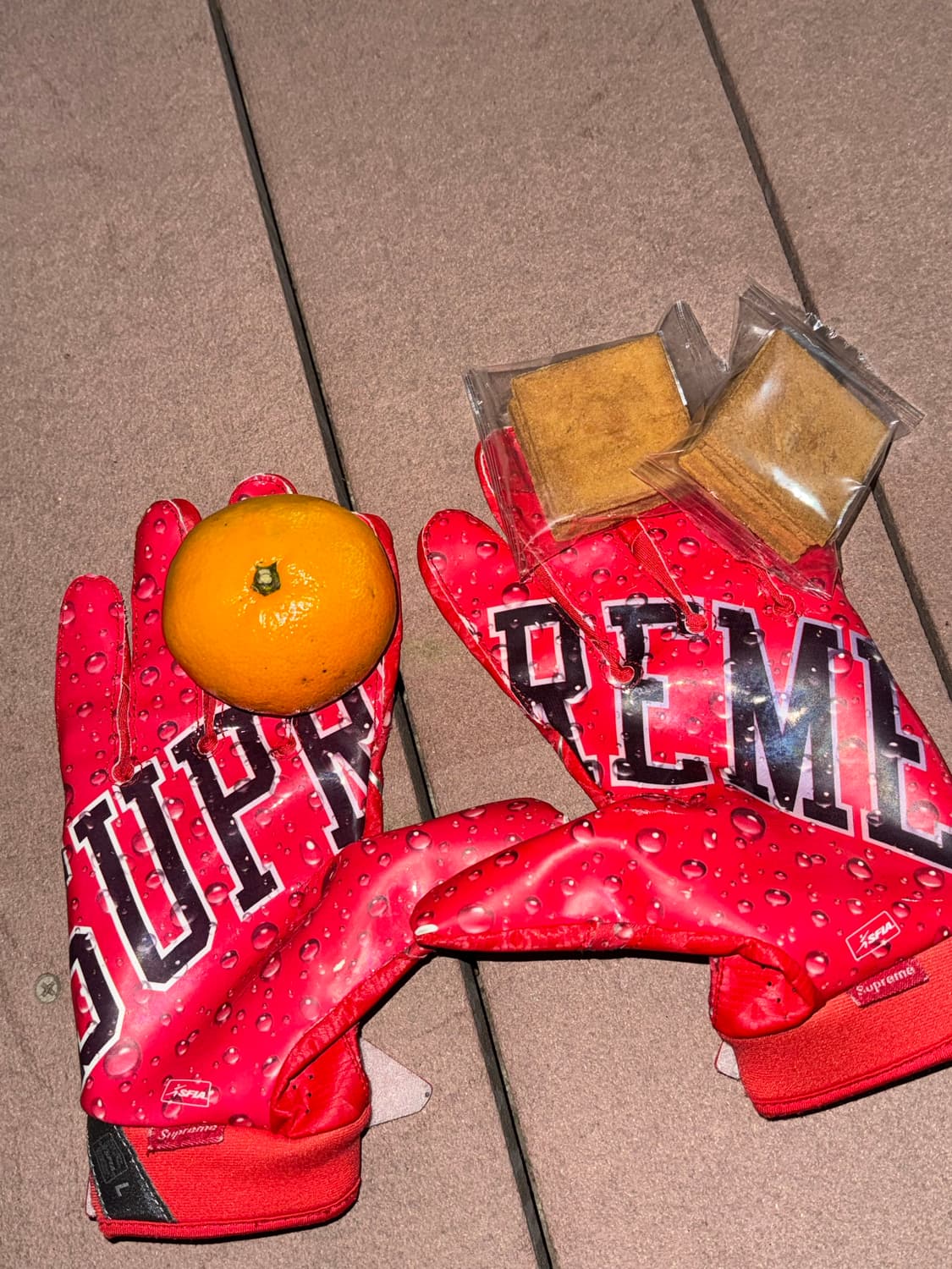 나이키 슈프림 장갑 L  상품이미지3