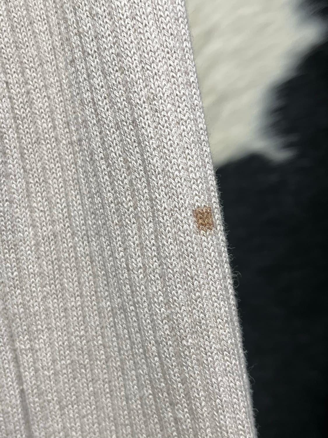 슬림핏 베이지 골지셔츠 상품이미지6