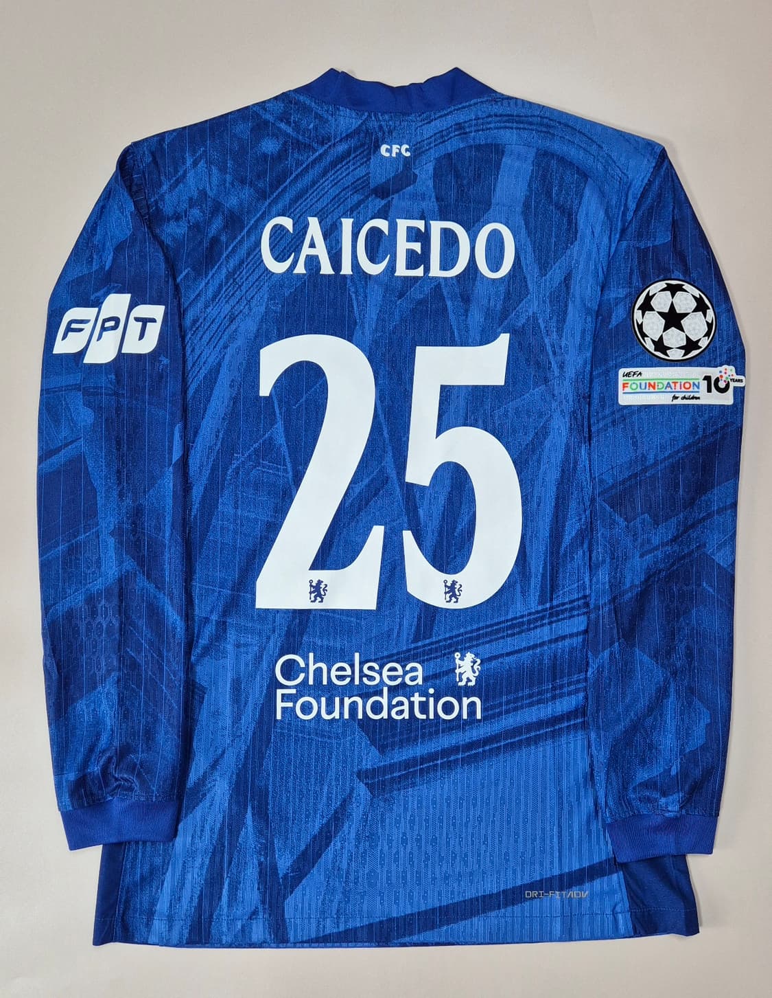 25-26 첼시 홈 카이세도 긴팔 유니폼 XL사이즈 상품이미지1