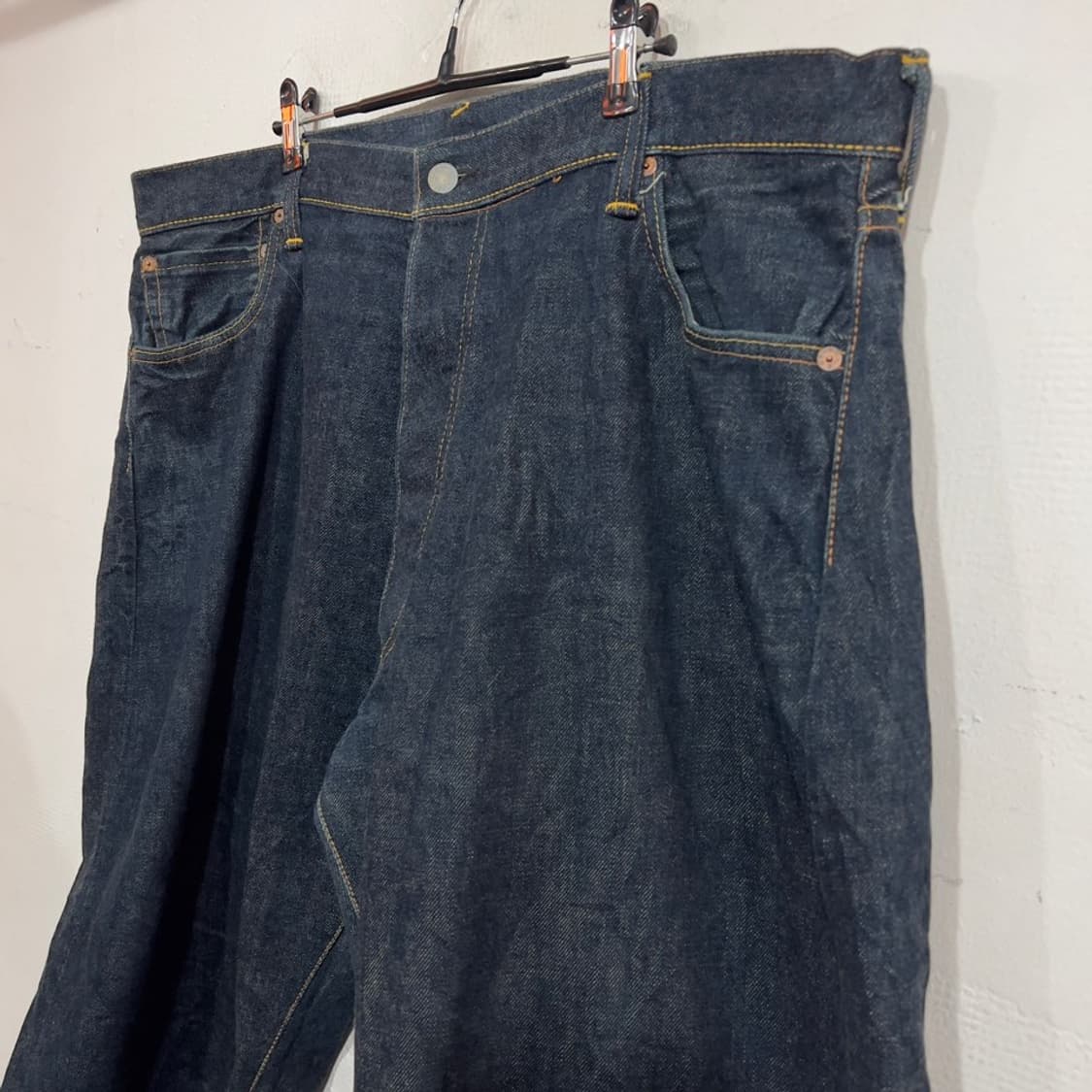 에비수 워크 데님 반바지 상품이미지4