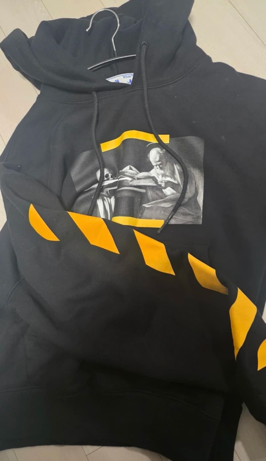 오프화이트 카라바조 후드티 M 상품이미지1