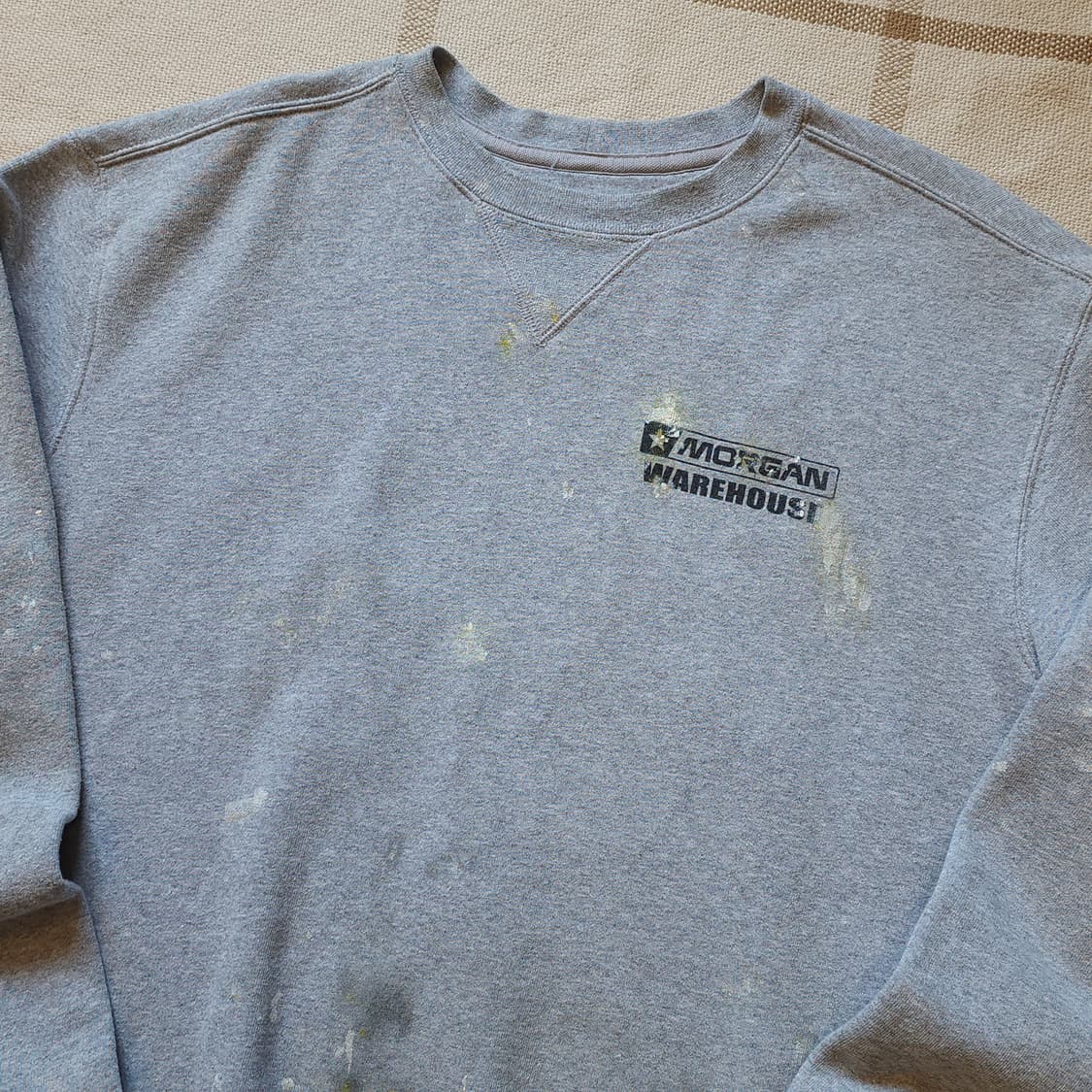 00년대 칼하트 맨투맨 스웻셔츠 트럭 프린팅 오리지널 핏 페인팅  L 상품이미지5