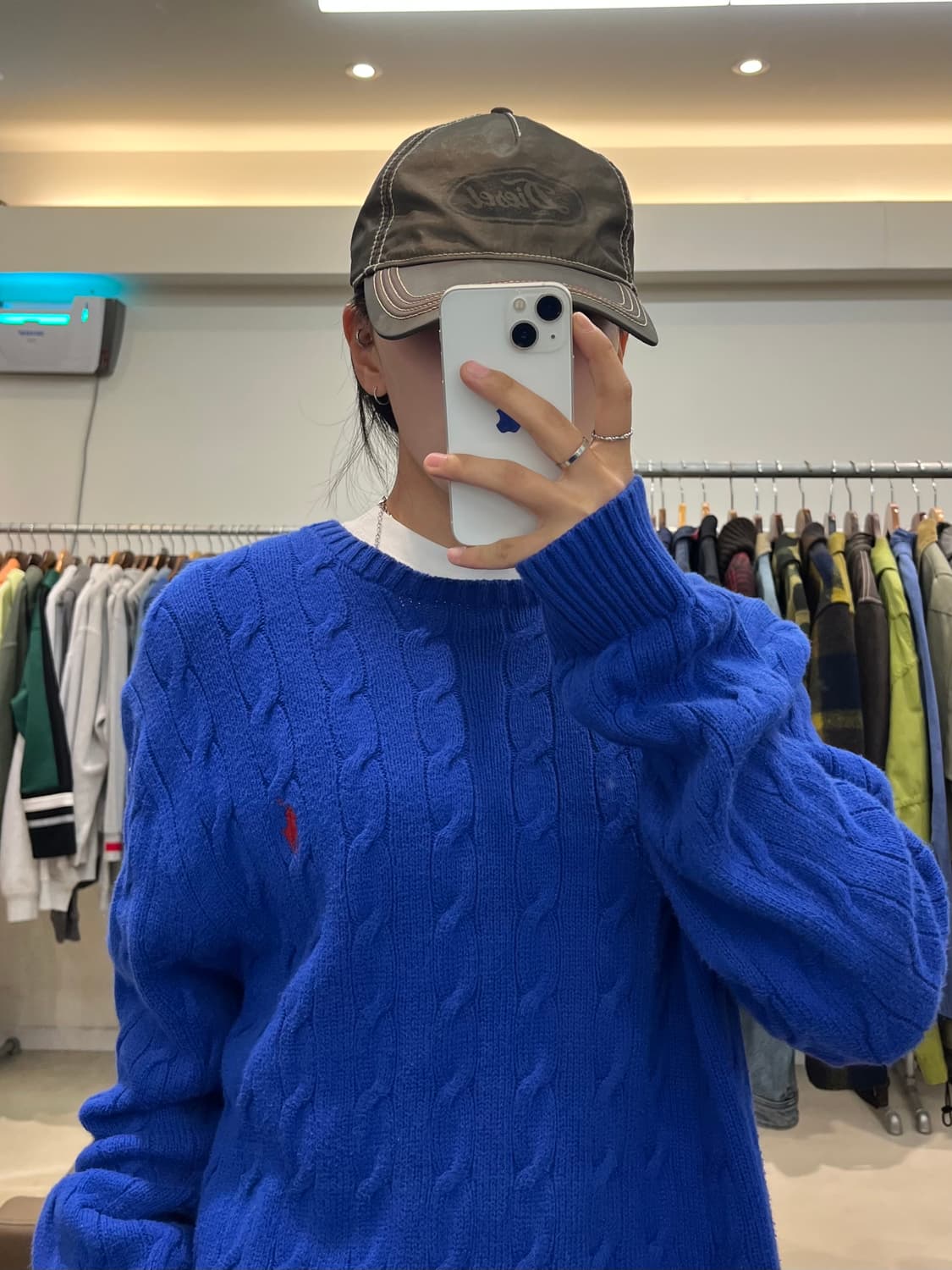 폴로 랄프로렌 꽈배기 니트 상품이미지6