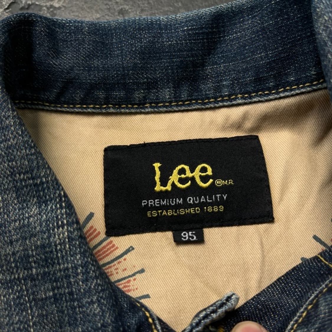 100 LEE 데님 트러커 자켓 상품이미지4