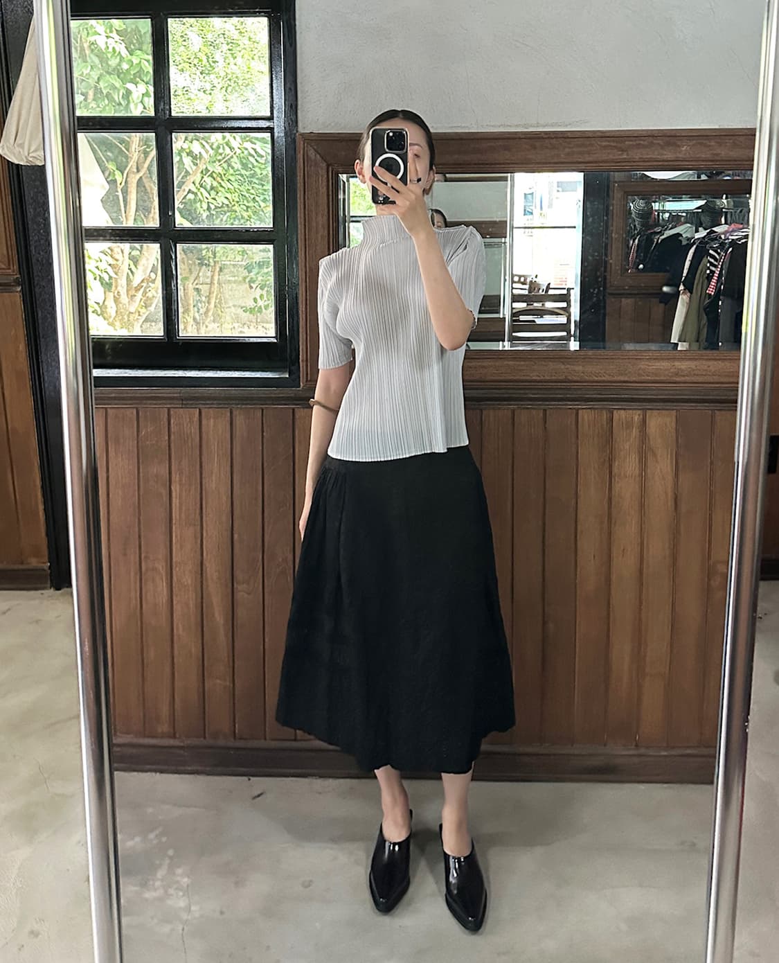ISSEY MIYAKE PLEATS PLEASE grey 상품이미지2