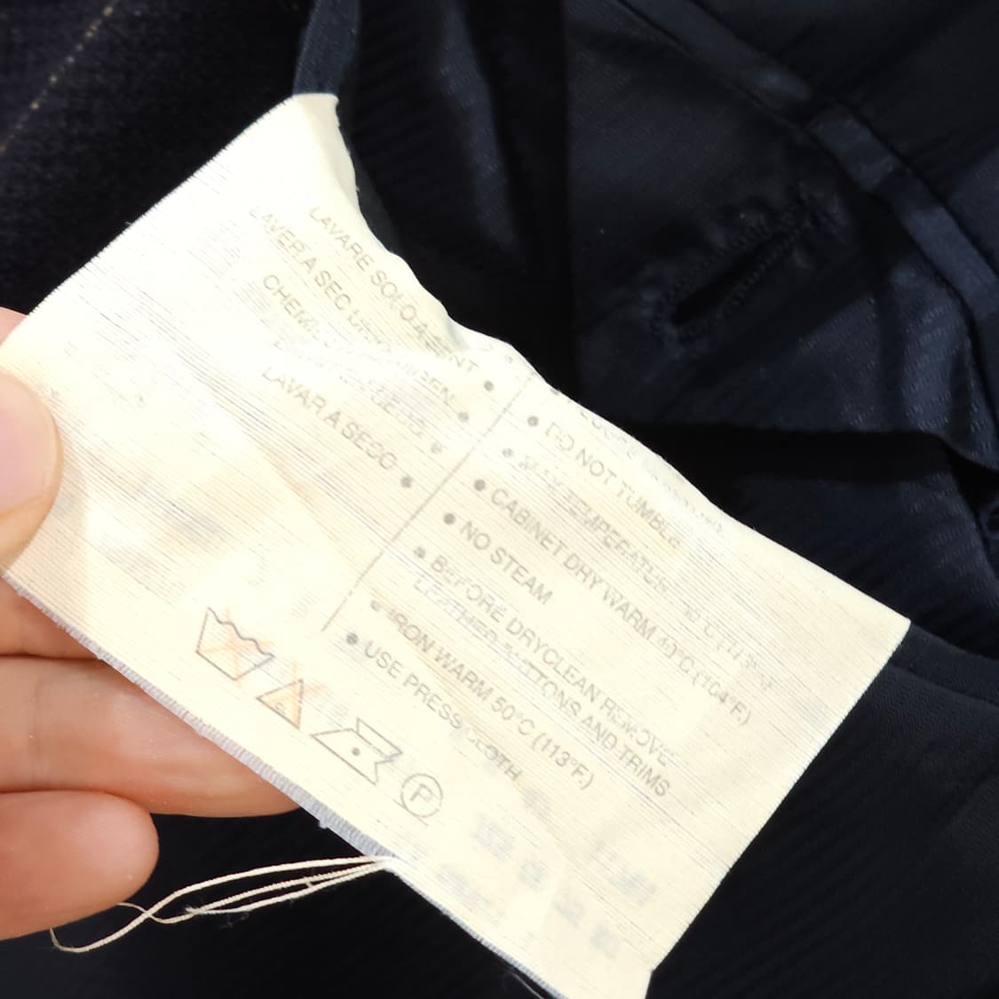 Ermenegildo Zegna 3버튼 실크 블레이져- 100-105 상품이미지8