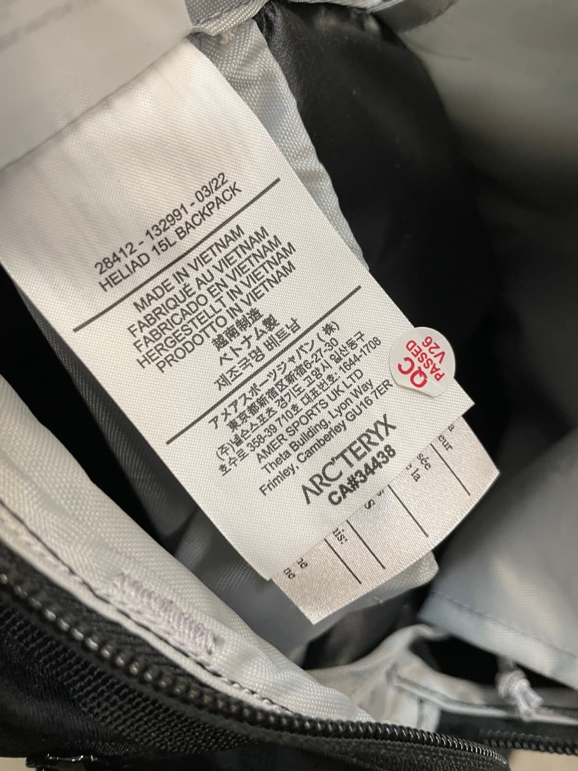 아크테릭스 헬리아드 15 백팩 상품이미지10