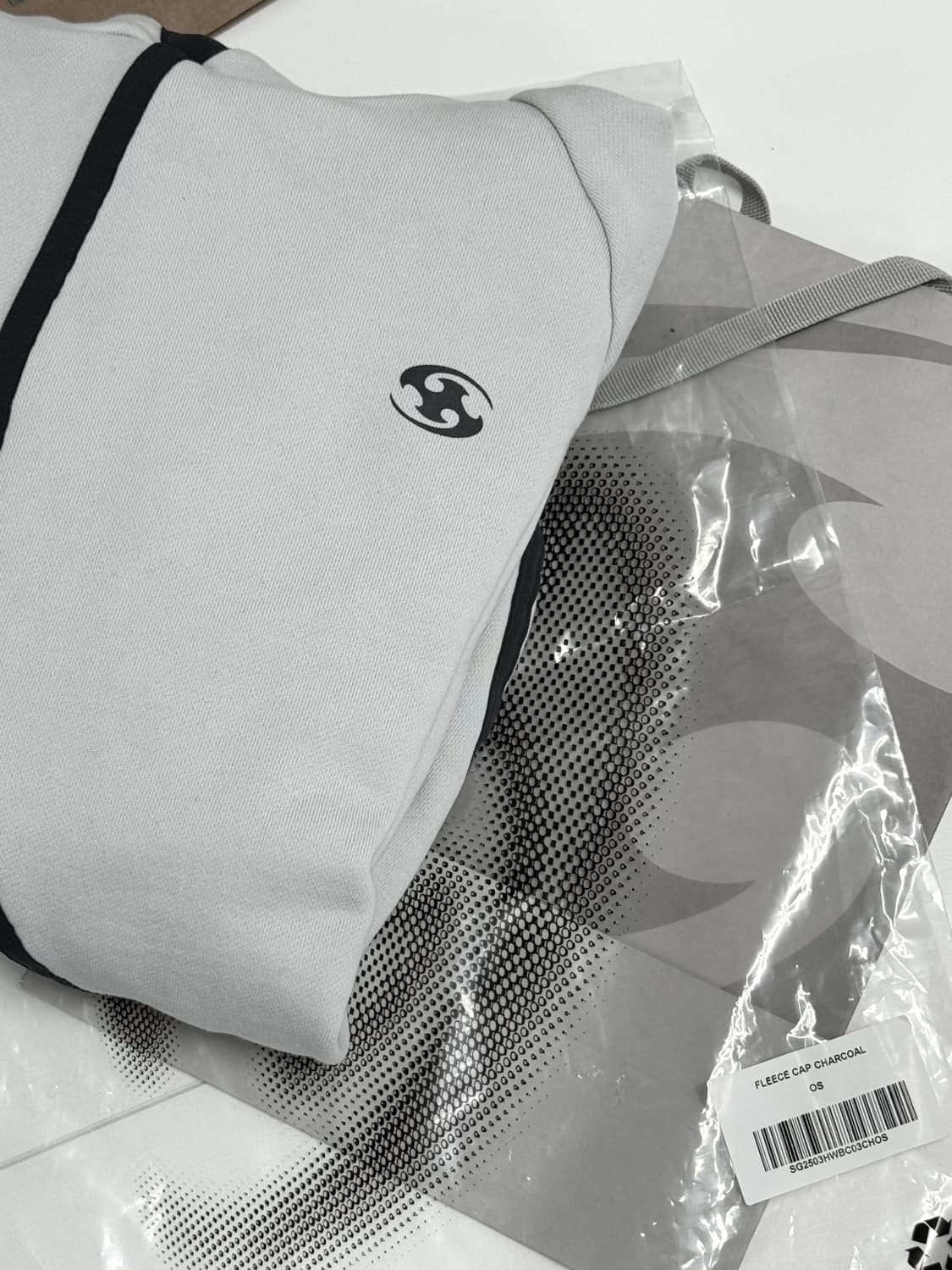 쿨거시 미포 10만/쇼핑백o) 산산기어 테이프드 후디 라이트 그레이 1 상품이미지5