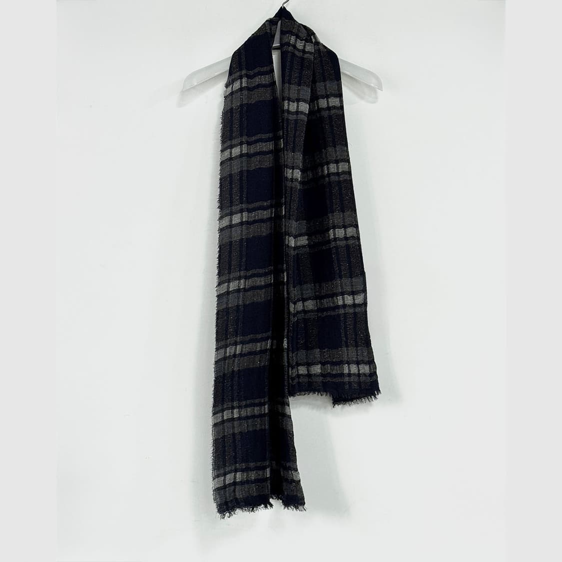 샌드 코펜하겐 체크 모달 머플러 상품이미지5