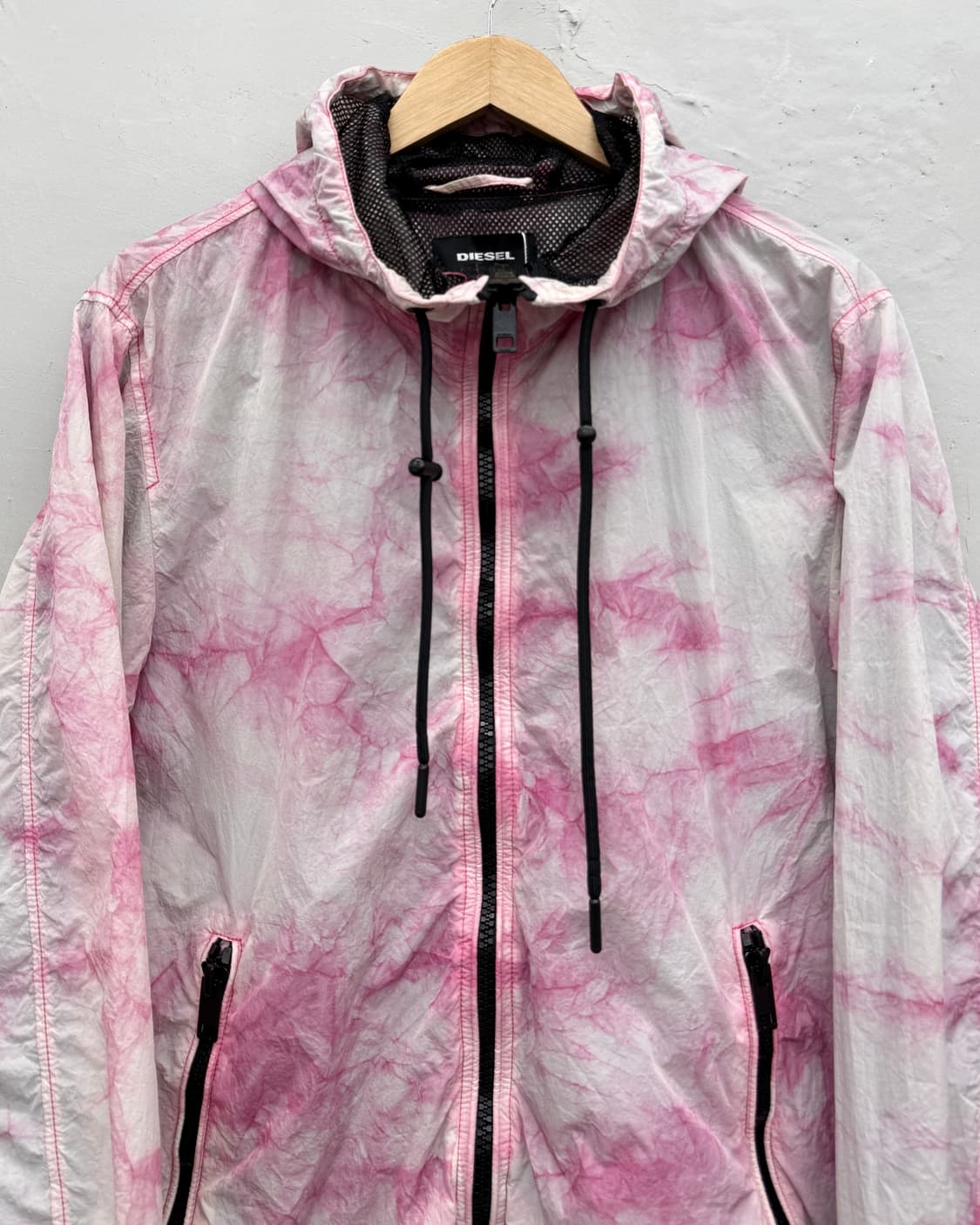 DIESEL 카모 ACID 나일론쉘 윈드 브레이커 자켓 상품이미지2