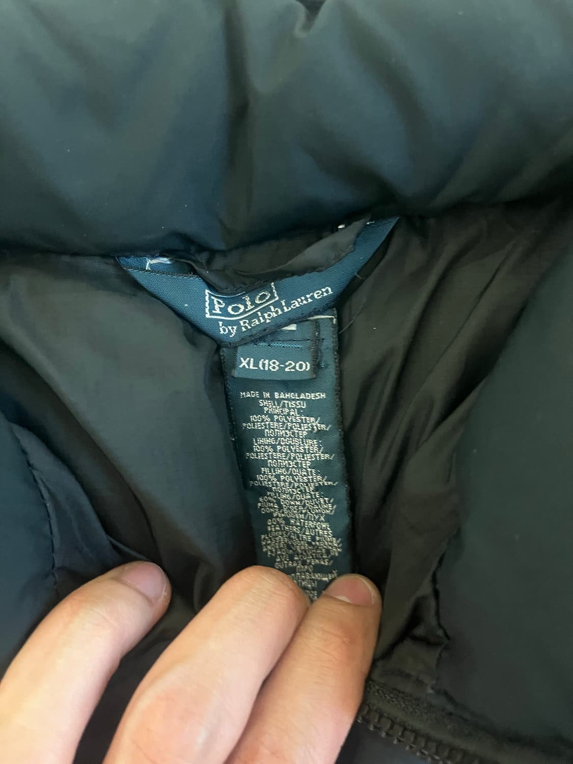 폴로 패딩  상품이미지4