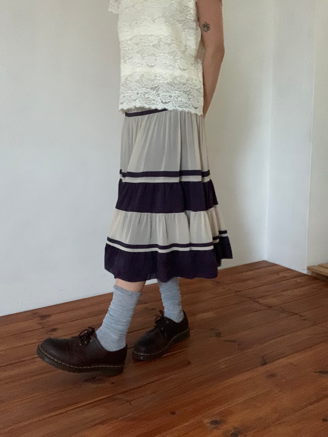 Ray BEAMS Cancan Long Skirt 상품이미지2