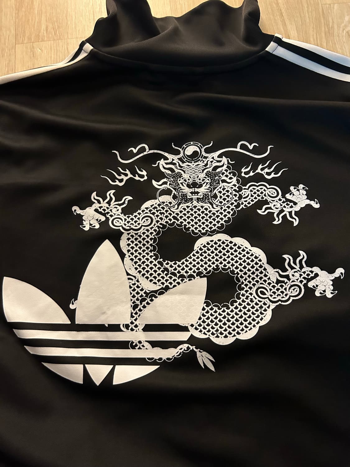 아디다스 베켄바우어 트랙자켓 성수팝업 한정 L 상품이미지4