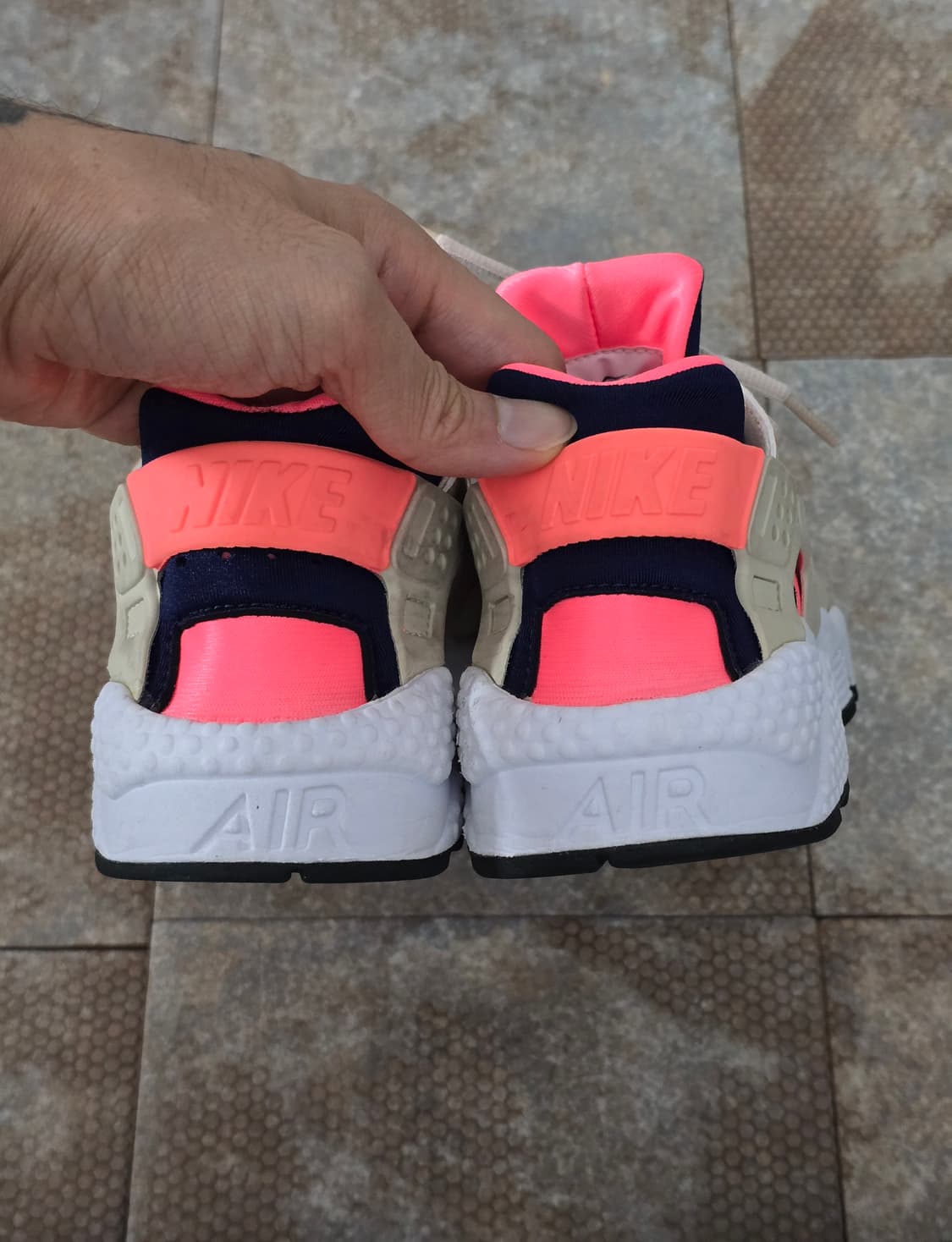 (230)나이키 에어 허라취 런 오트밀 핑크  상품이미지9