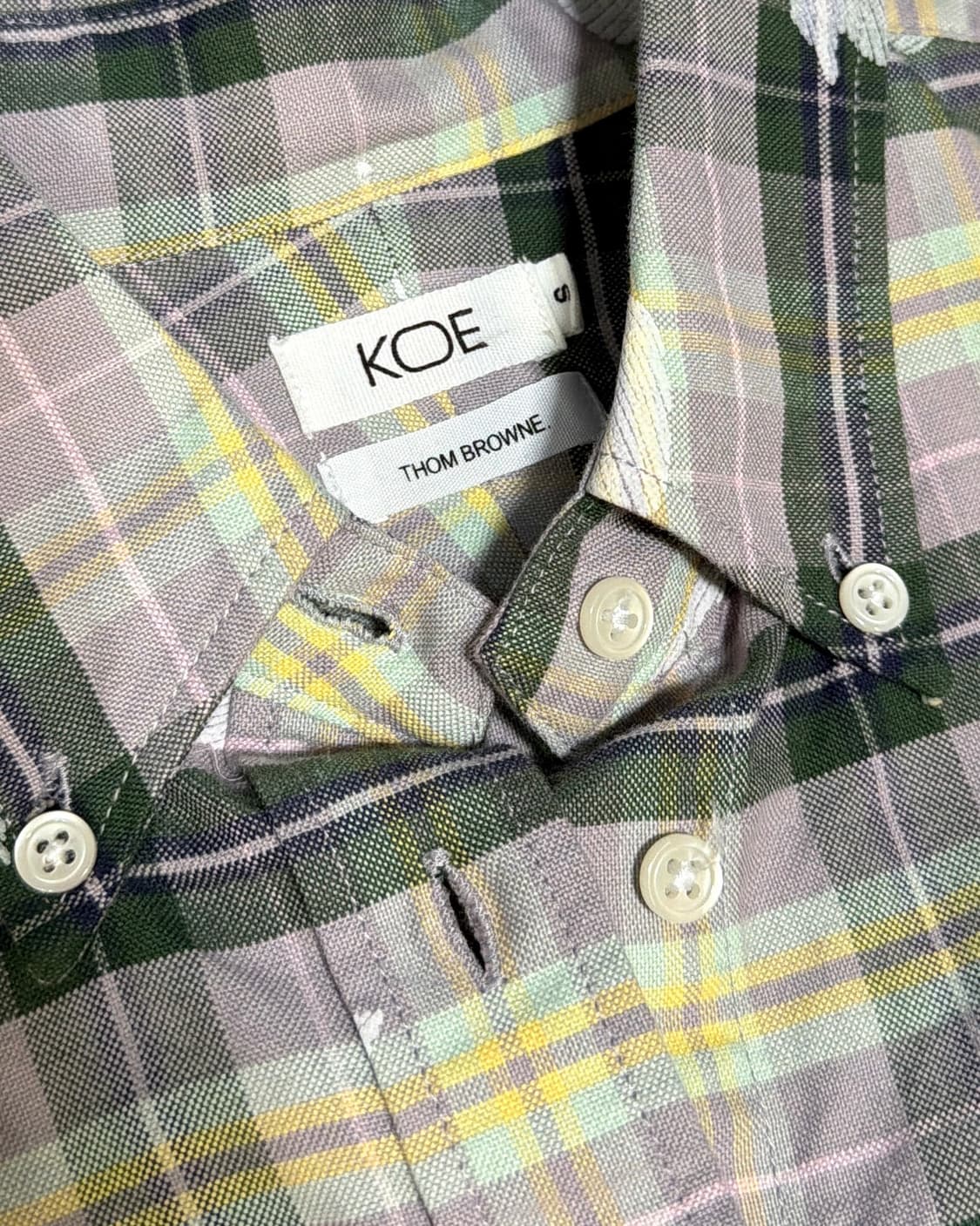 톰브라운 X KOE 오리 패턴 셔츠 상품이미지4
