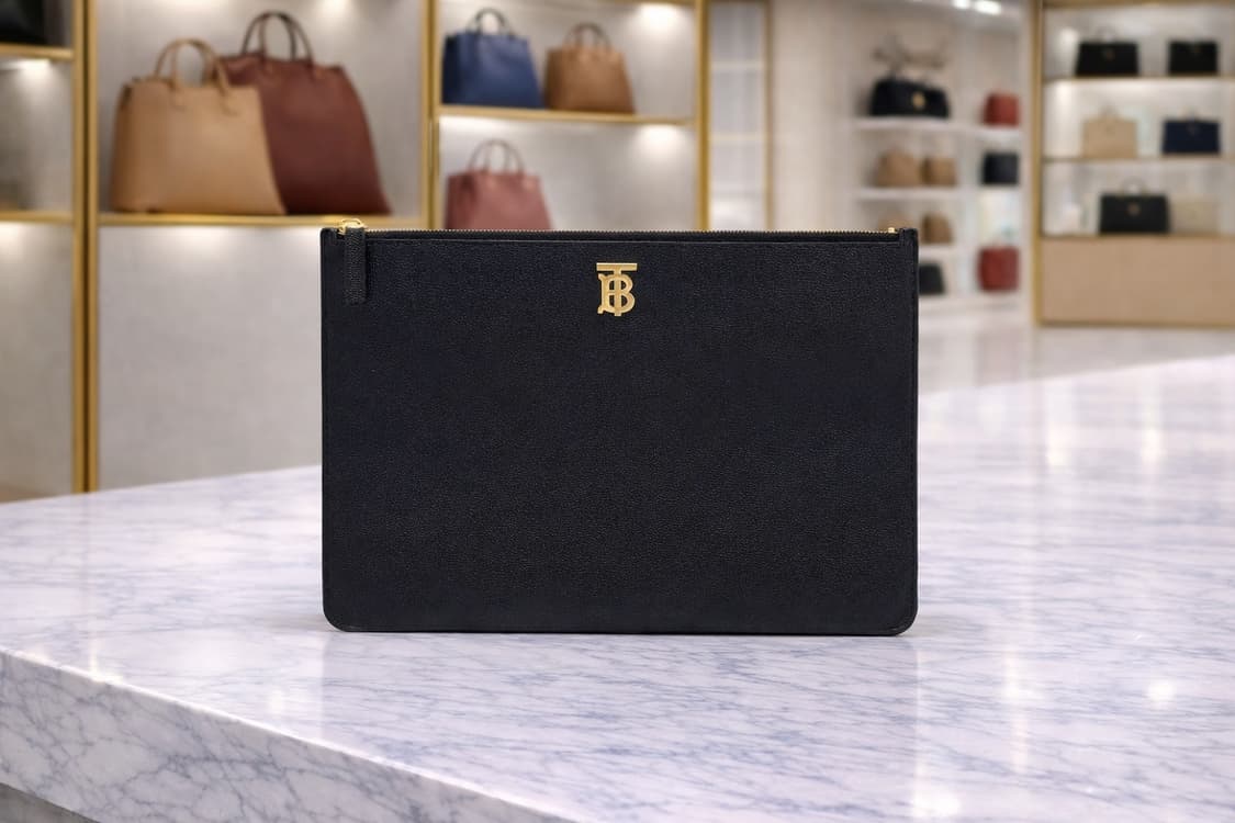 [S급] 버버리 TB로고 필리스 클러치 판매합니다!!! 상품이미지1