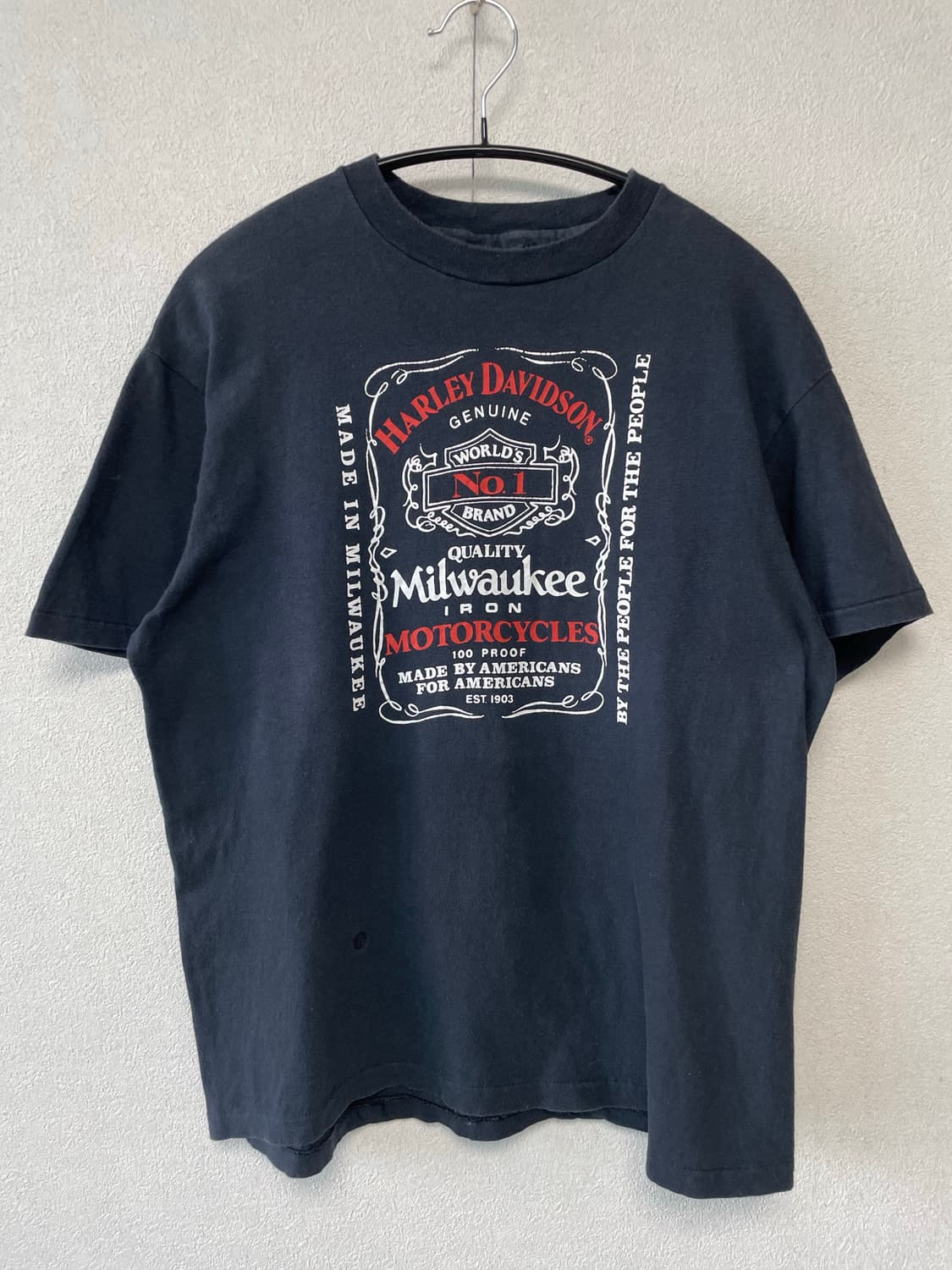 90s harley davidson 잭다니엘 티셔츠 상품이미지1