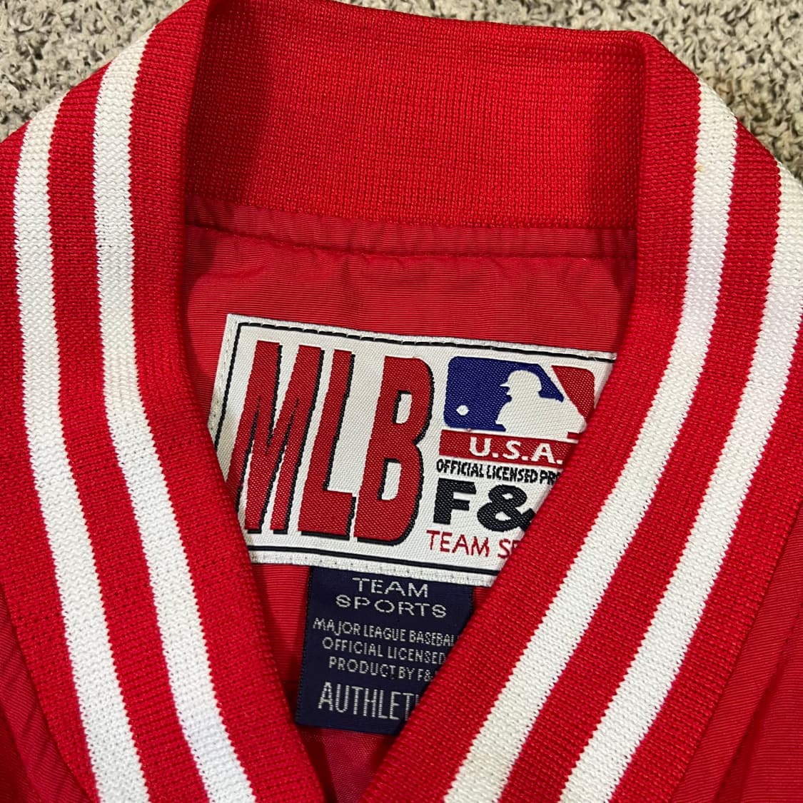 MLB 00s 올드스쿨 필라델피아 필리스 스타디움 자켓 상품이미지4