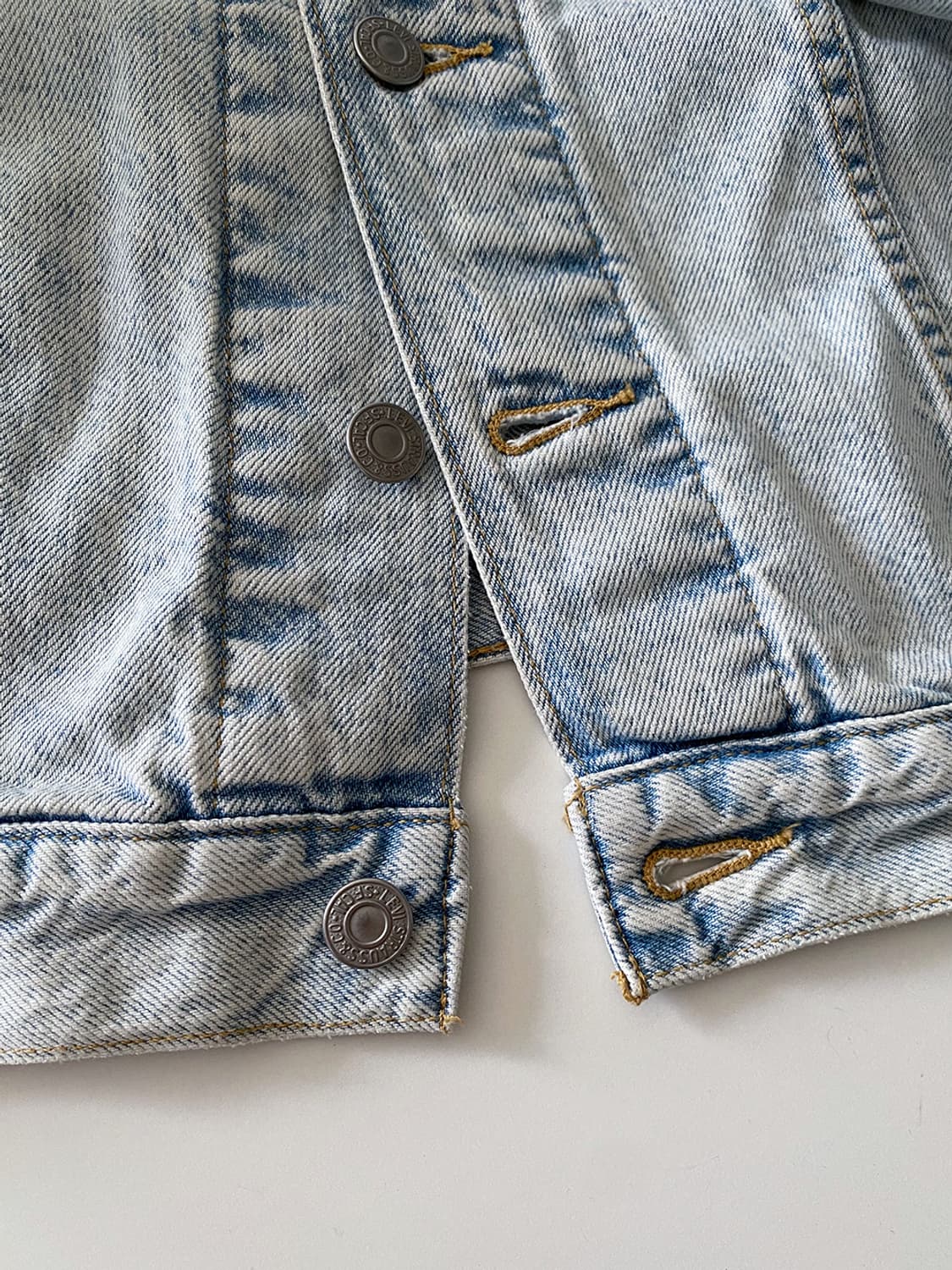 리바이스 디스트로이드 핀버튼 데님 자켓 상품이미지7
