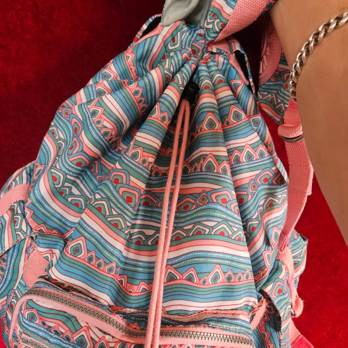 키플링 보헤미안 스넥 프린팅 핑크
복조리 백팩
 상품이미지3