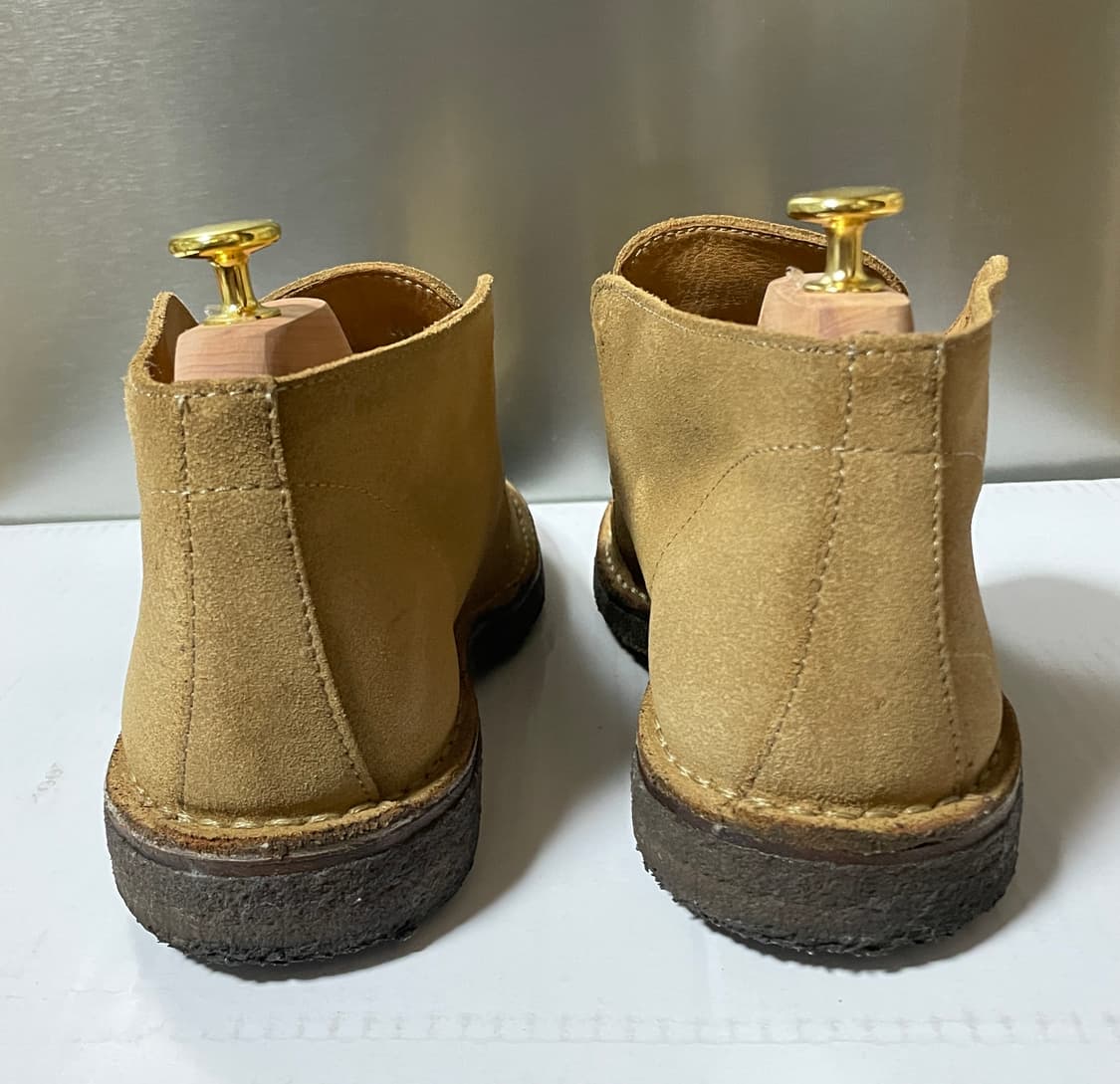 드레익스 크로스비 스웨이드 목토 언라인드 부츠 UK9 베이지 상품이미지5