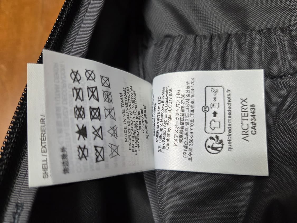 아크테릭스 맨티스 26 백팩 블랙 [새상품급컨디션] 상품이미지4