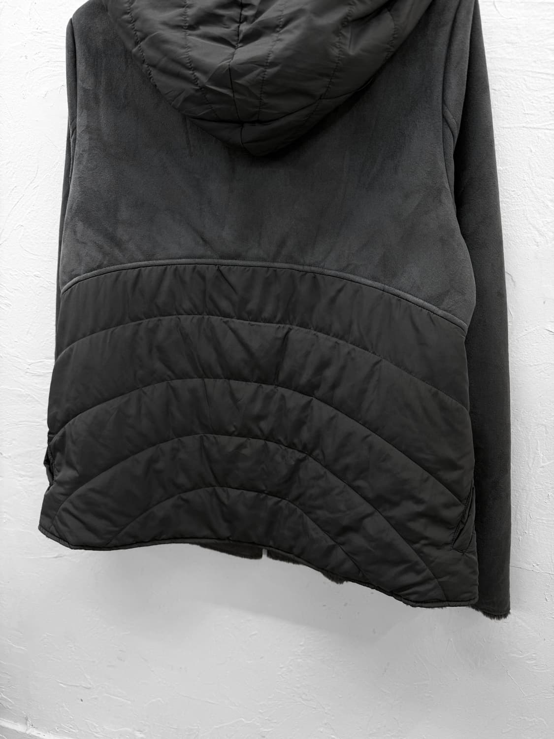 JPN 믹스드 무톤 후드 자켓 상품이미지7