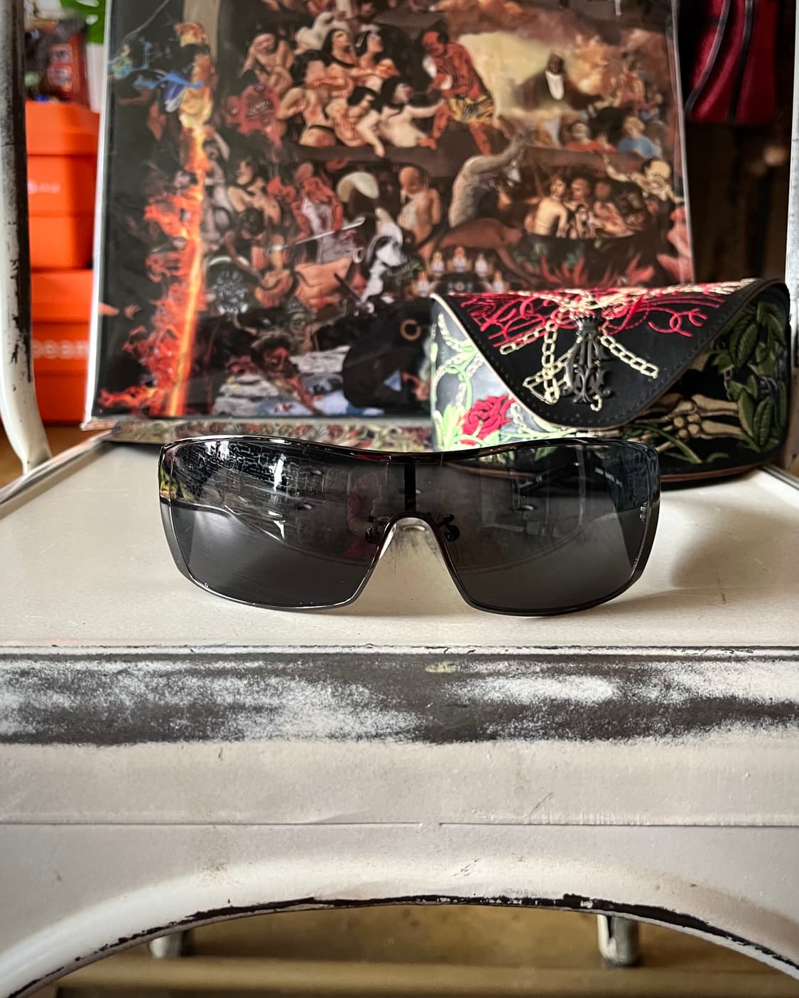 90s Christian Audigier Archive Sunglass 상품이미지6