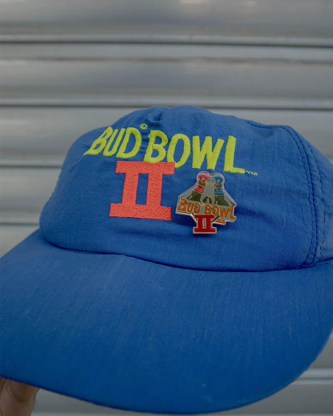 USA Budweiser Bud Bowl nylon 캡 상품이미지2