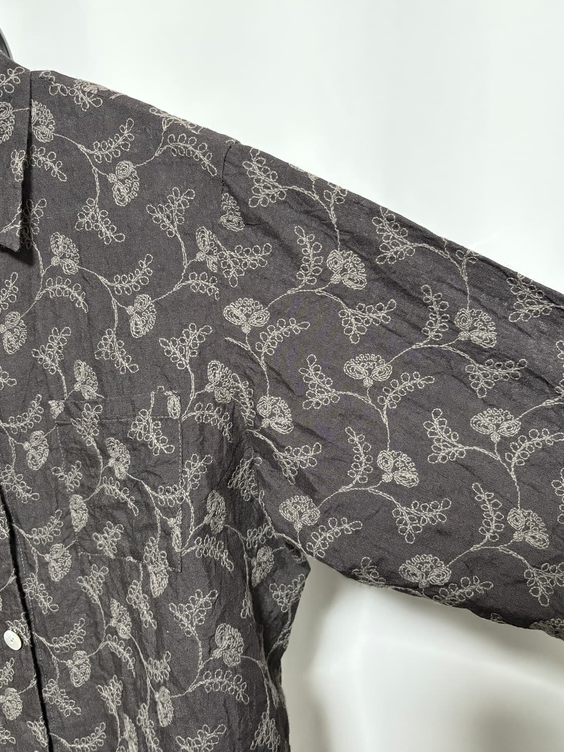 플라워 자수 셔츠 상품이미지6