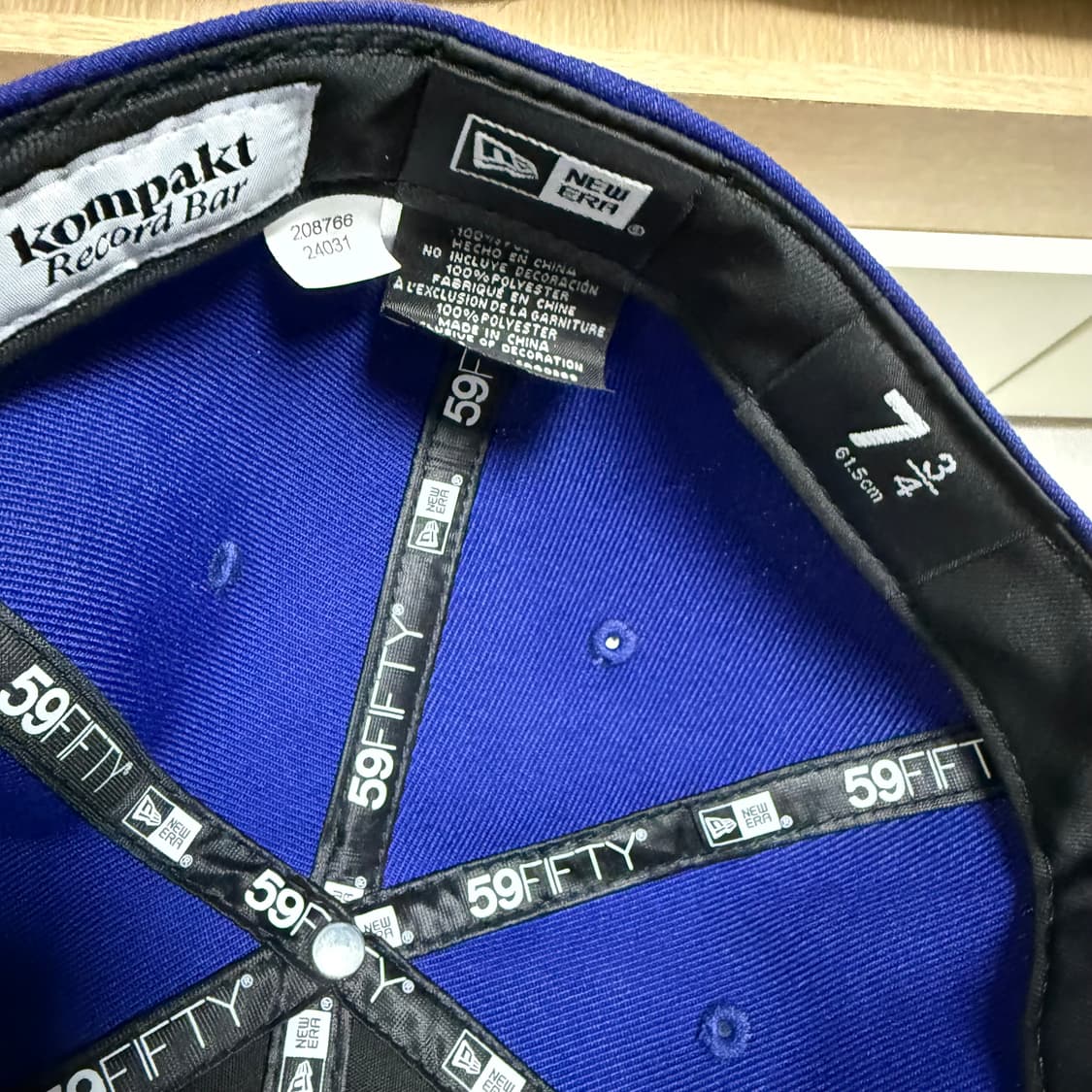 뉴에라 X 콤팩트 레코드 바 RC5950 다크로얄 7 3/4 사이즈 상품이미지2