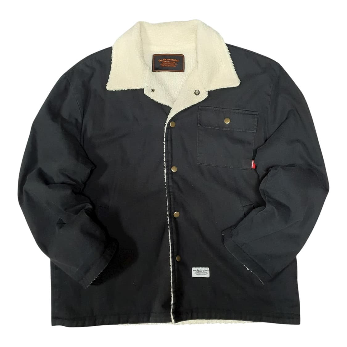 ✨ (바배) 양털 블랙 자켓 상품이미지1