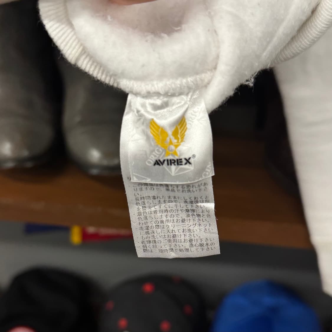 아비렉스 X NFL 빅 스펠아웃 프린팅 오버 후드 후디 N304 상품이미지8