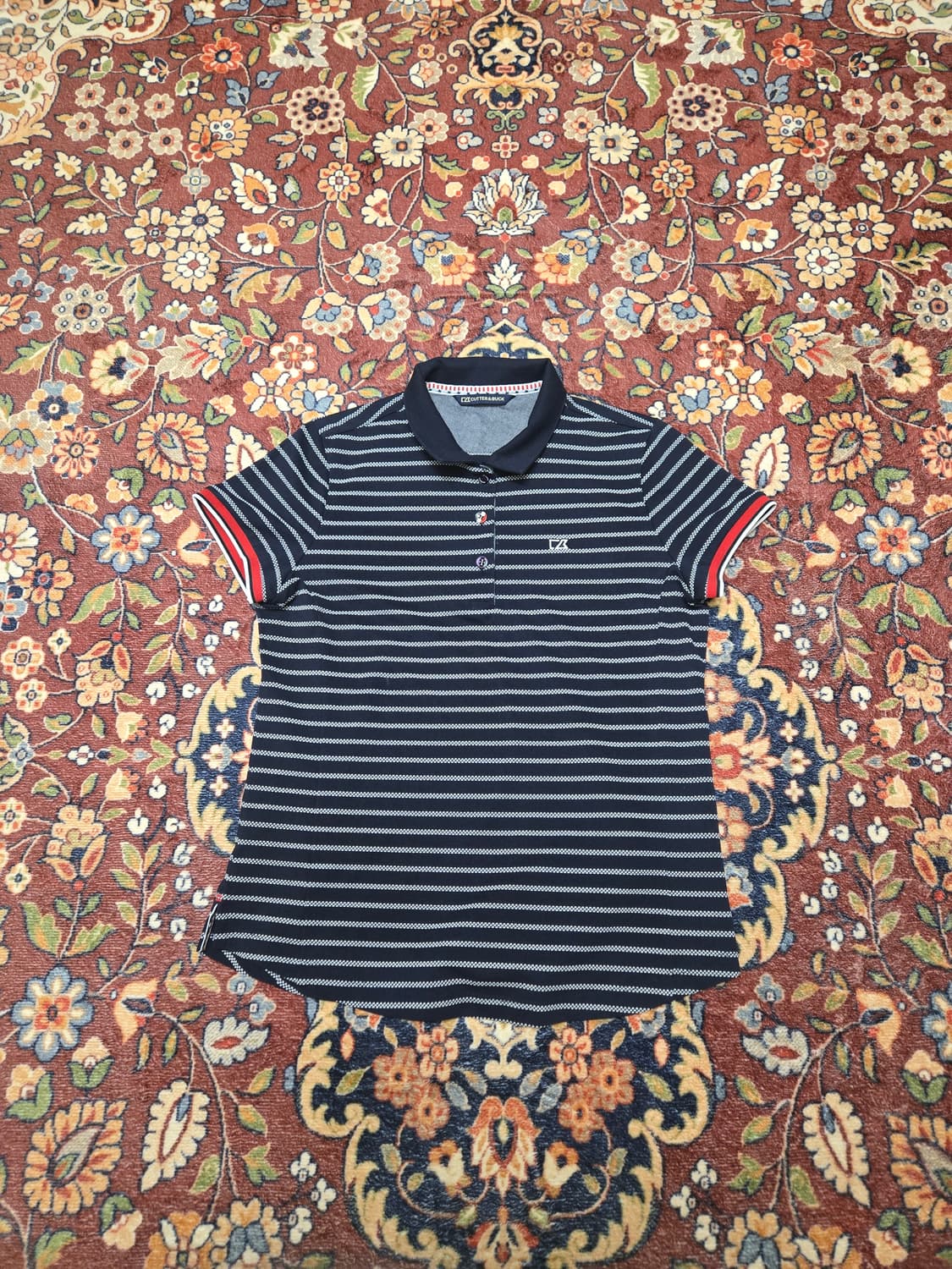 Cutter & Buck 커터앤벅 스트라이프 폴로 반팔 (95) 상품이미지1