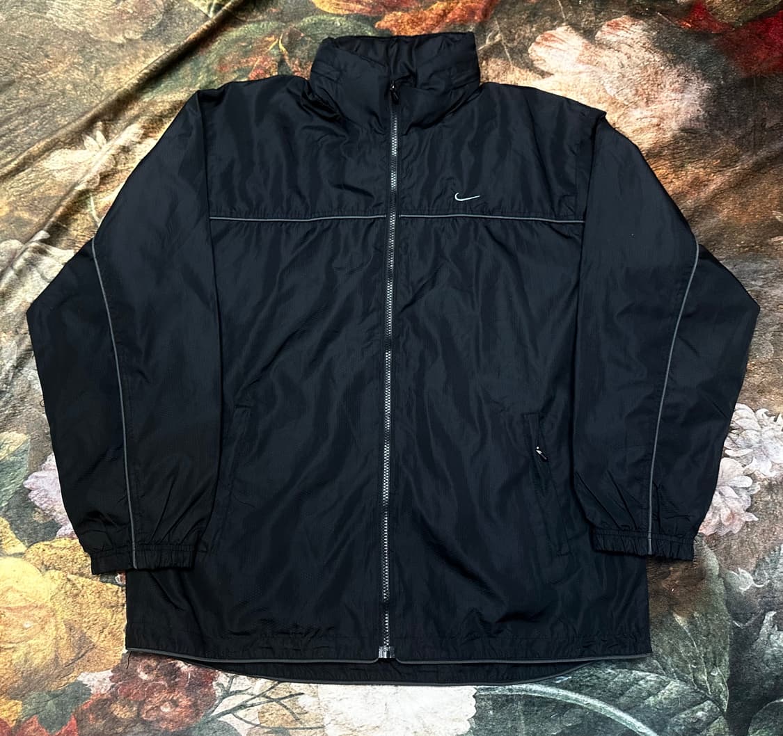 나이키 올드스쿨 그레이 사이드라인 블랙바람막이 L 상품이미지1