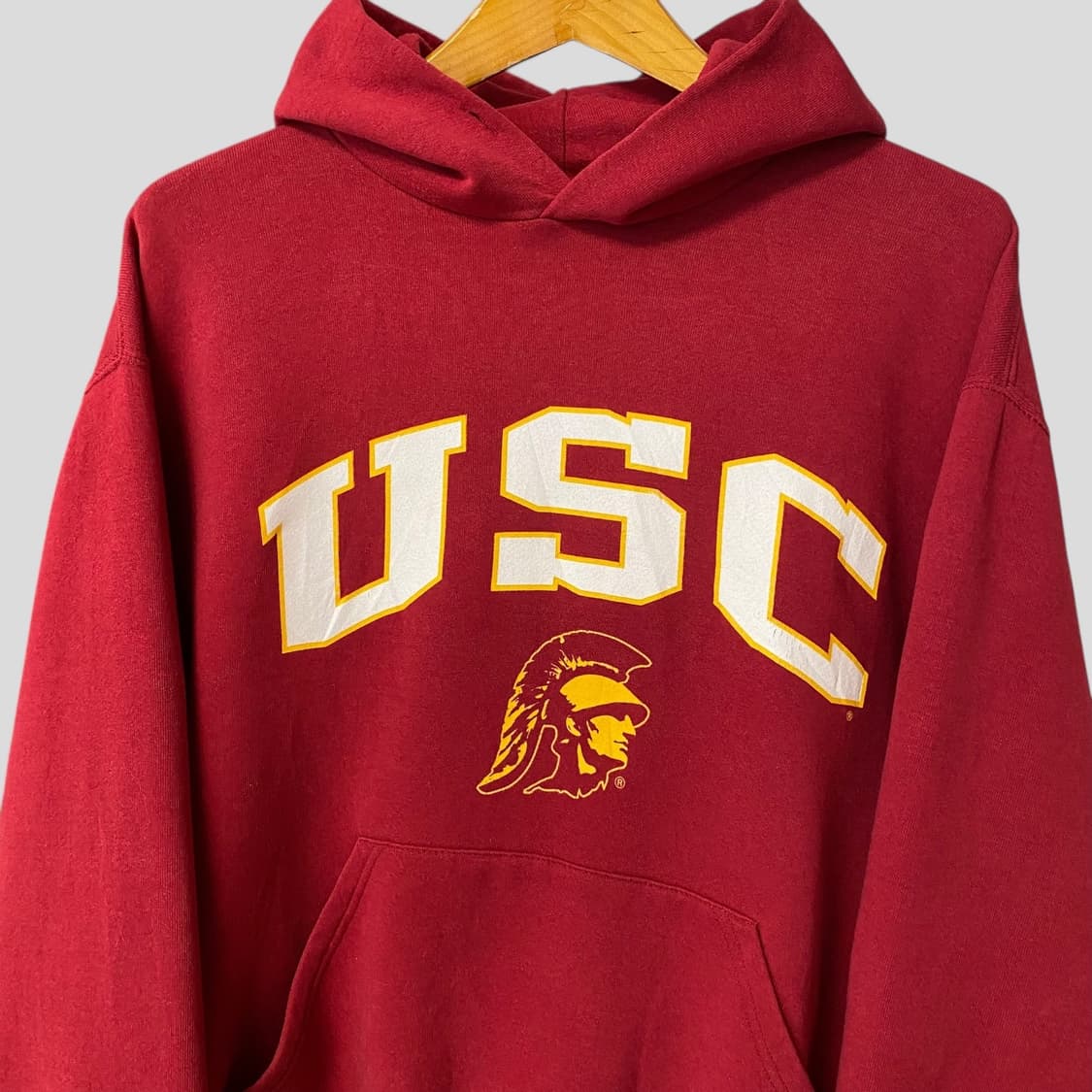 (M)빈티지 러셀 USC 스웨트 후드티셔츠 상품이미지2